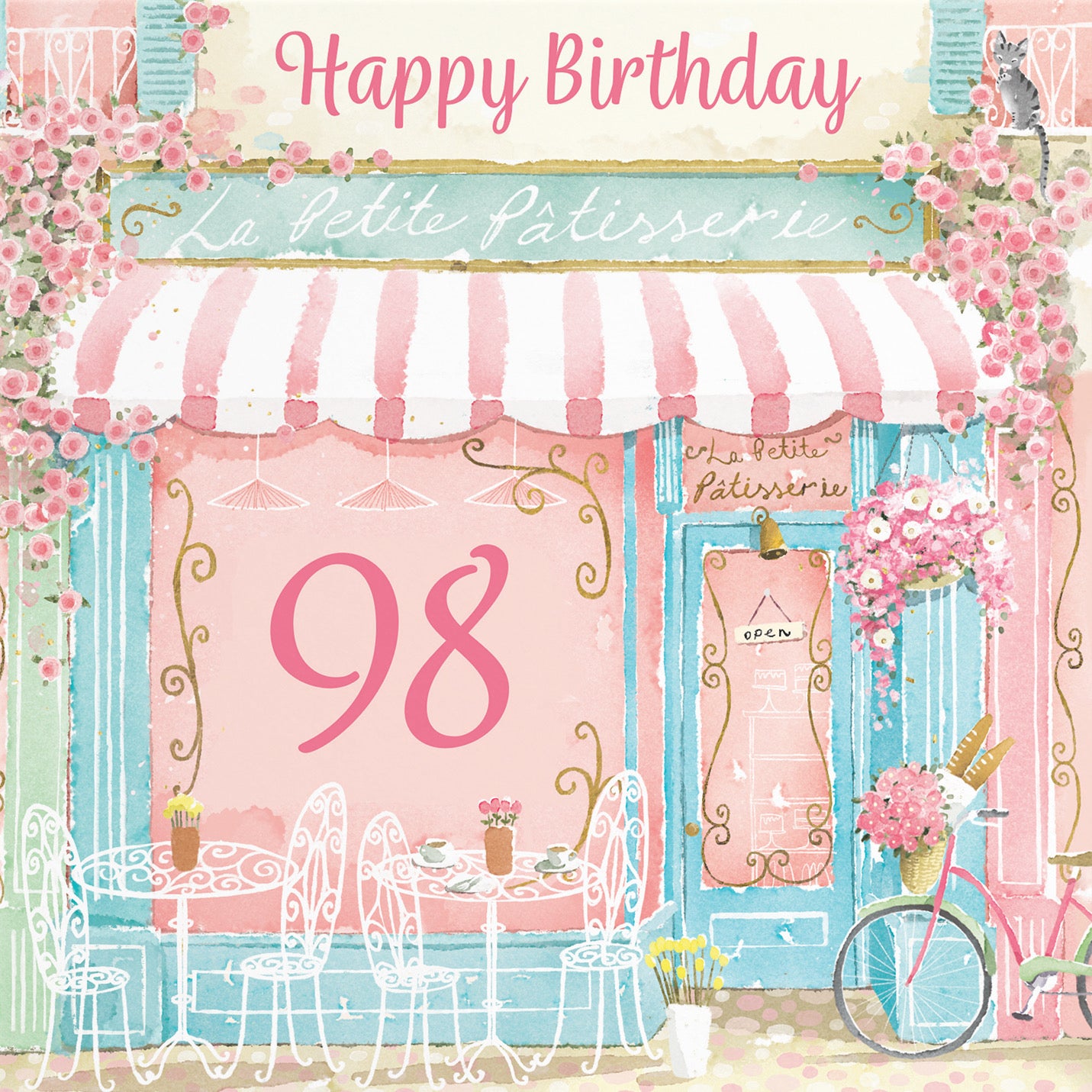 La Petite Patisserie 98th Birthday Card Milo's Gallery - Default Title (B0DFMW9TH5)