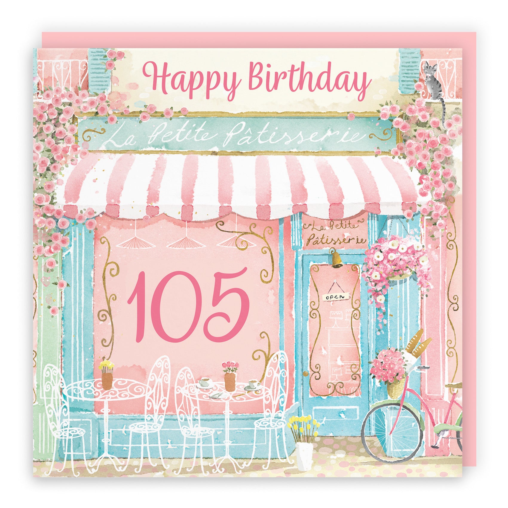 La Petite Patisserie 105th Birthday Card Milo's Gallery - Default Title (B0DFMWHJYB)