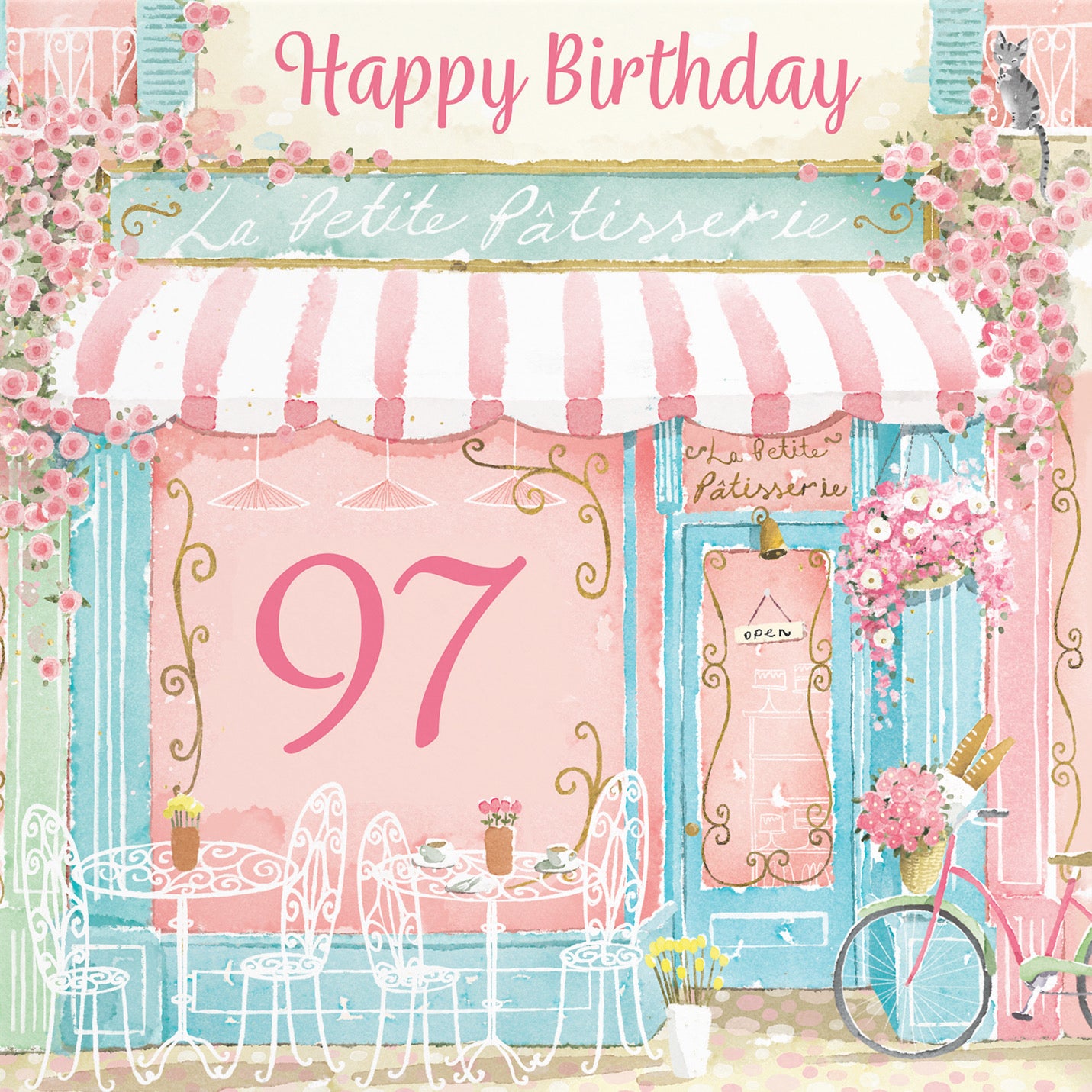 La Petite Patisserie 97th Birthday Card Milo's Gallery - Default Title (B0DFMWRHQP)