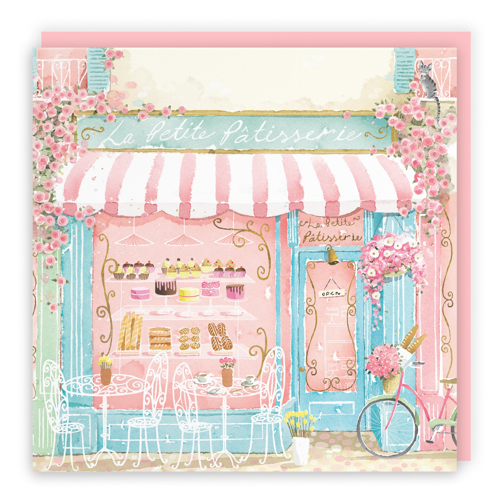 La Petite Patisserie Blank Any Occasion Card Milo's Gallery - Default Title (B0DFMX413K)