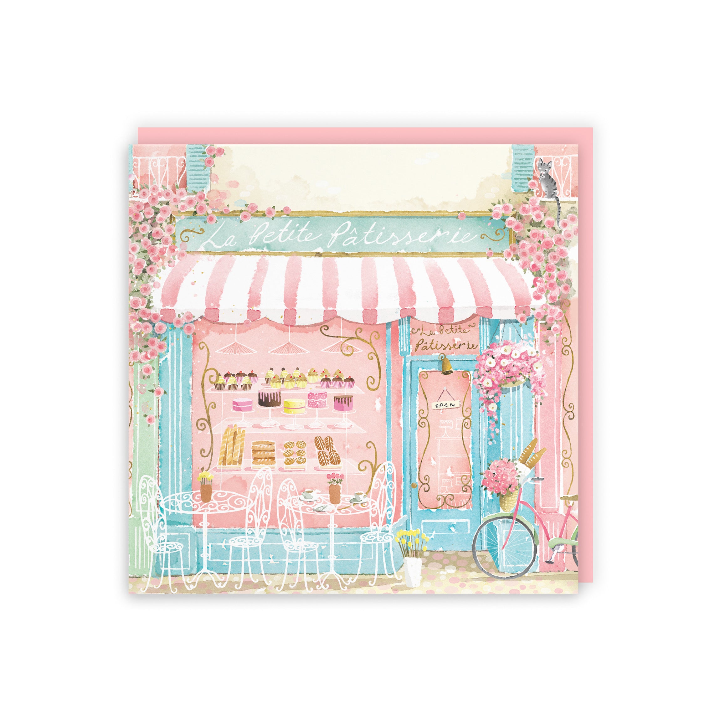 La Petite Patisserie Blank Any Occasion Card Milo's Gallery - Default Title (B0DFMX413K)