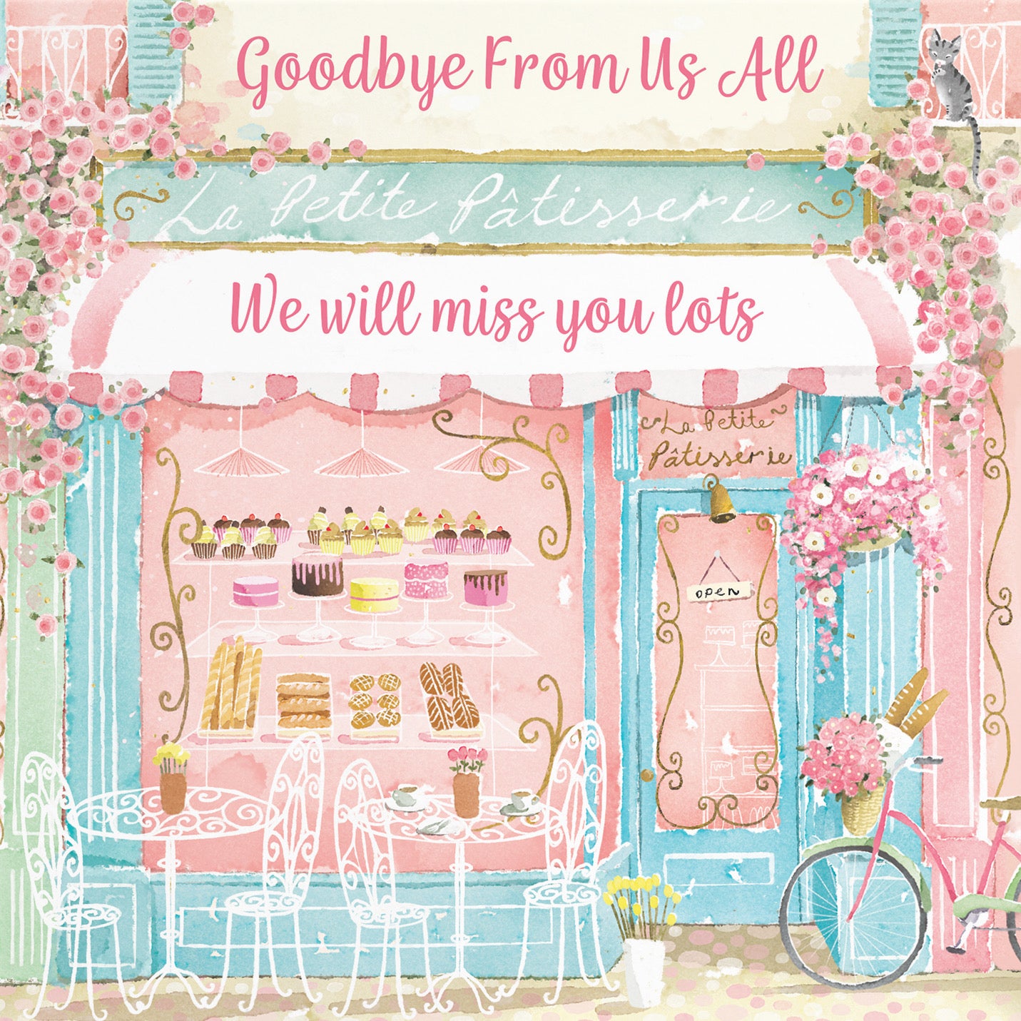 La Petite Patisserie Leaving Card From Us All Milo's Gallery - Default Title (B0DFMXB52W)