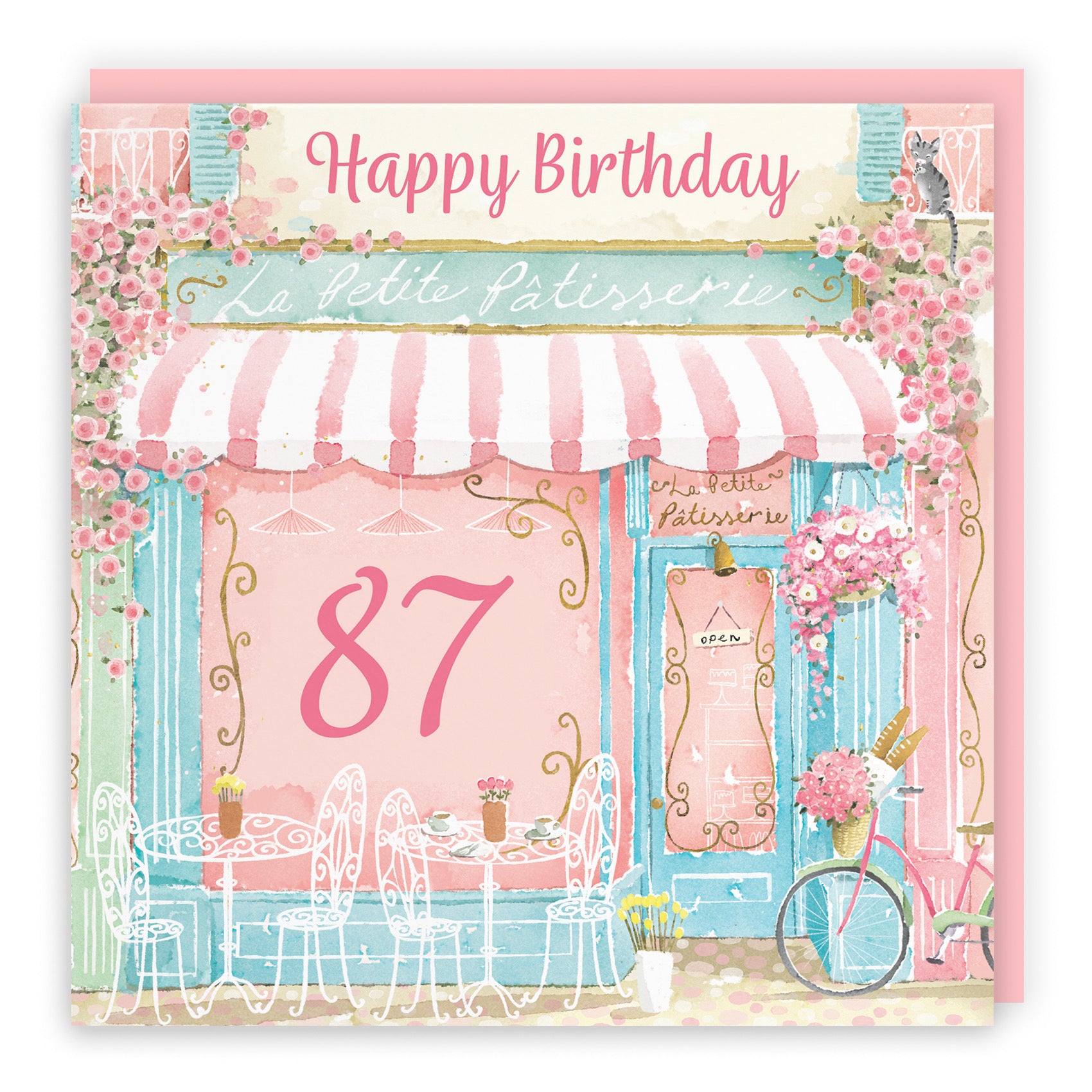 La Petite Patisserie 87th Birthday Card Milo's Gallery - Default Title (B0DFMXSSHJ)