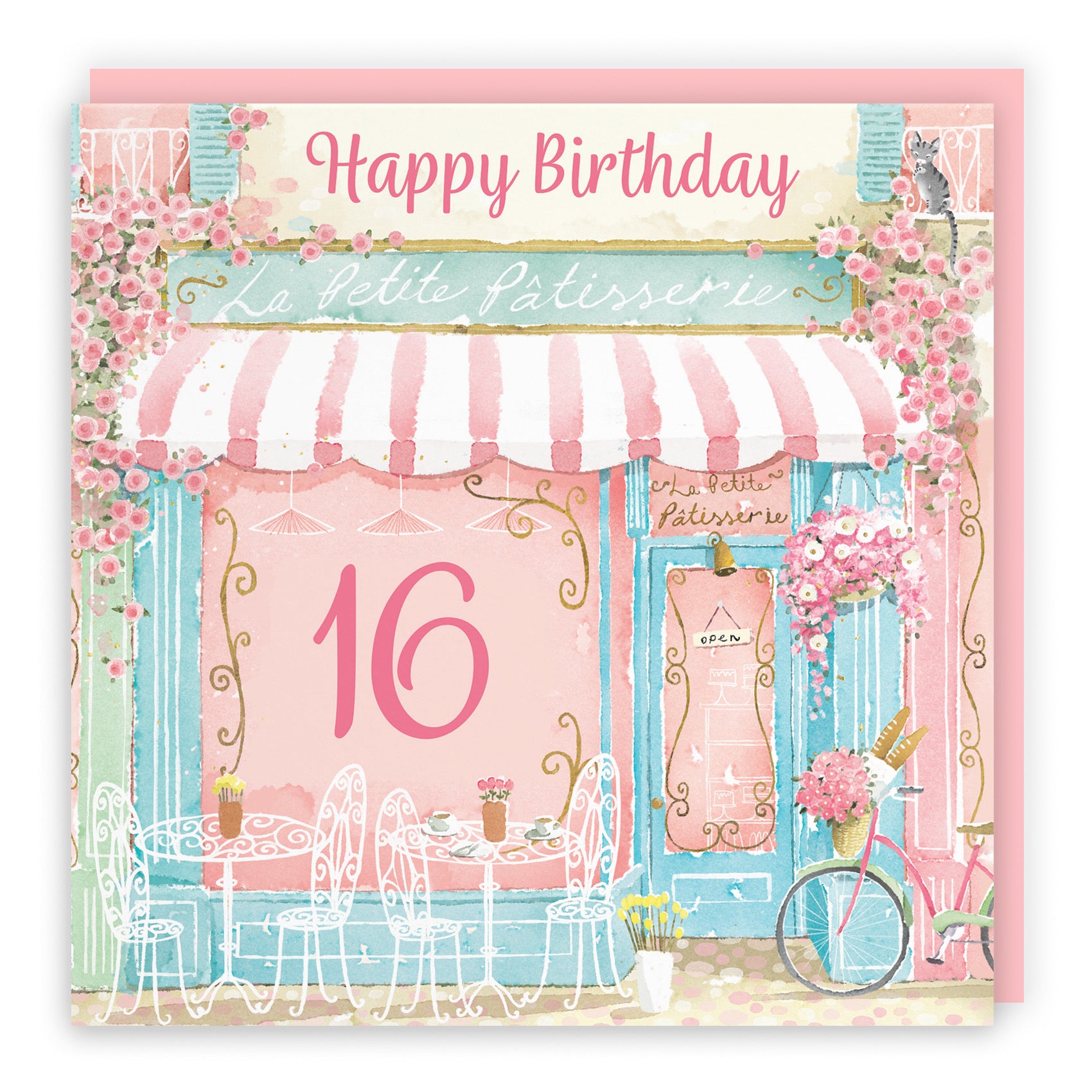 La Petite Patisserie 16th Birthday Card Milo's Gallery - Default Title (B0DFMY1VPB)