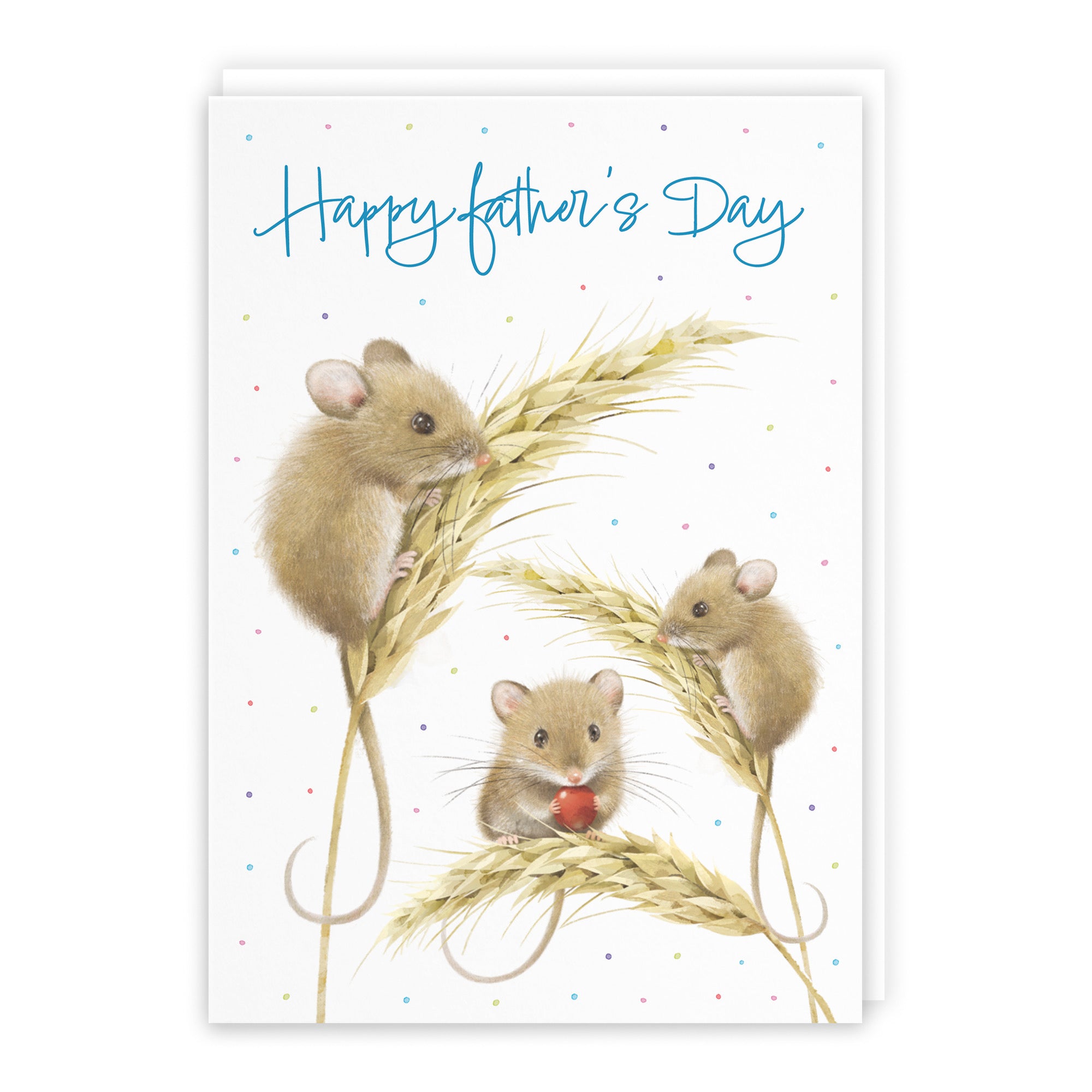 Father's Day Card Harvest Mice Milo's Gallery - Default Title (B0DG337L4K)