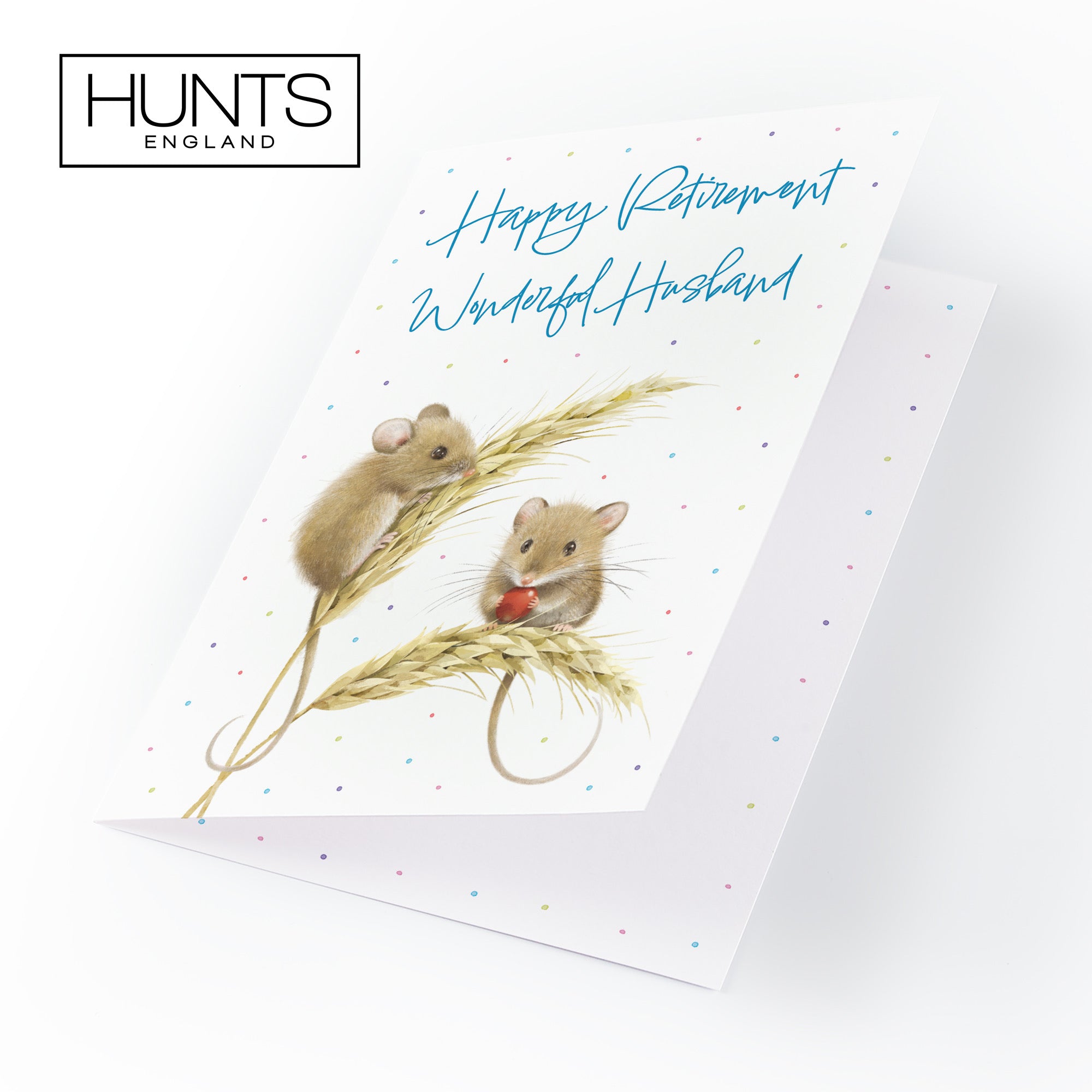 Husband Retirement Card Harvest Mice Milo's Gallery - Default Title (B0DG33Q3K5)