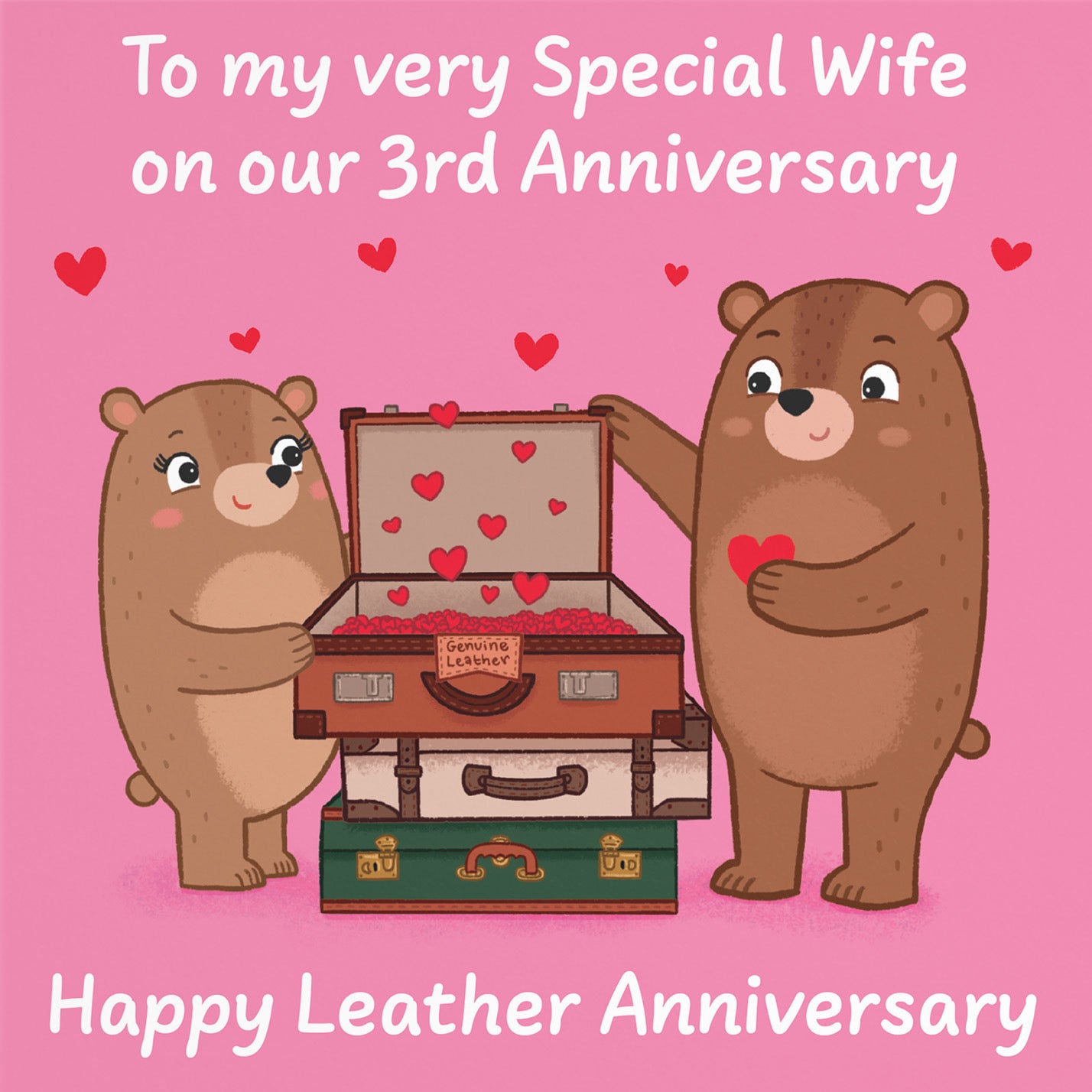 3rd Wife Anniversary Card Love Story - Default Title (B0DHW6YRVR)