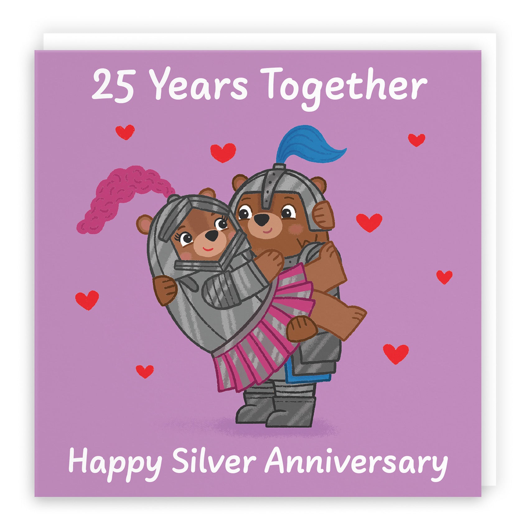 25th Anniversary Card Love Story - Default Title (B0DHW74T7H)