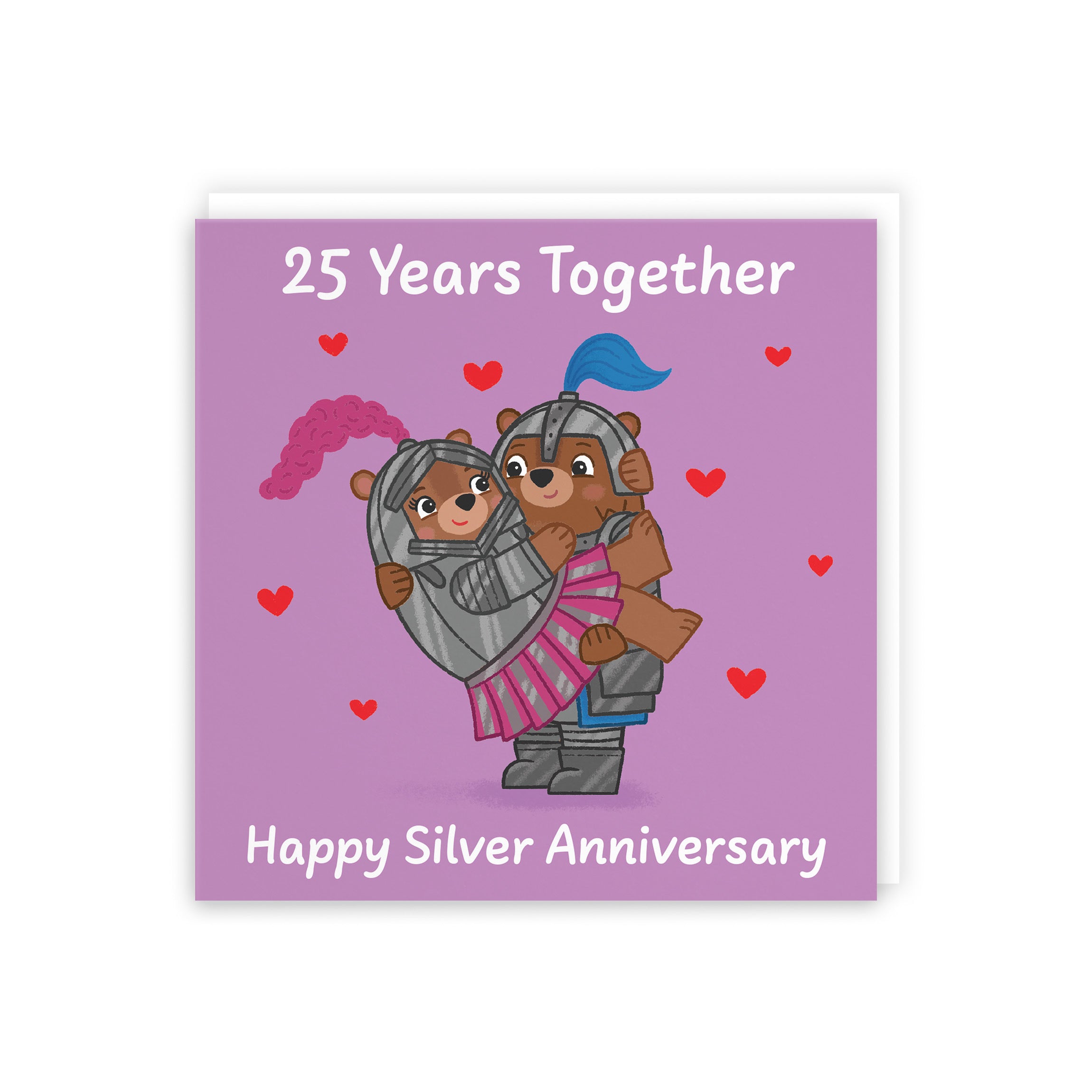 25th Anniversary Card Love Story - Default Title (B0DHW74T7H)