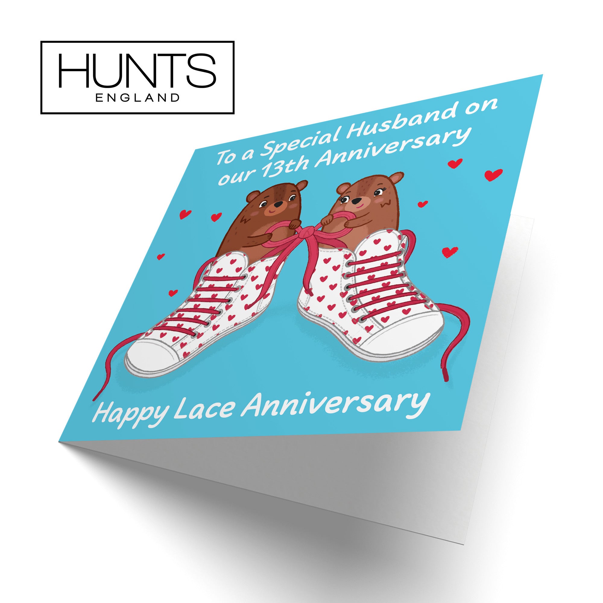 13th Husband Anniversary Card Love Story - Default Title (B0DHW756TM)