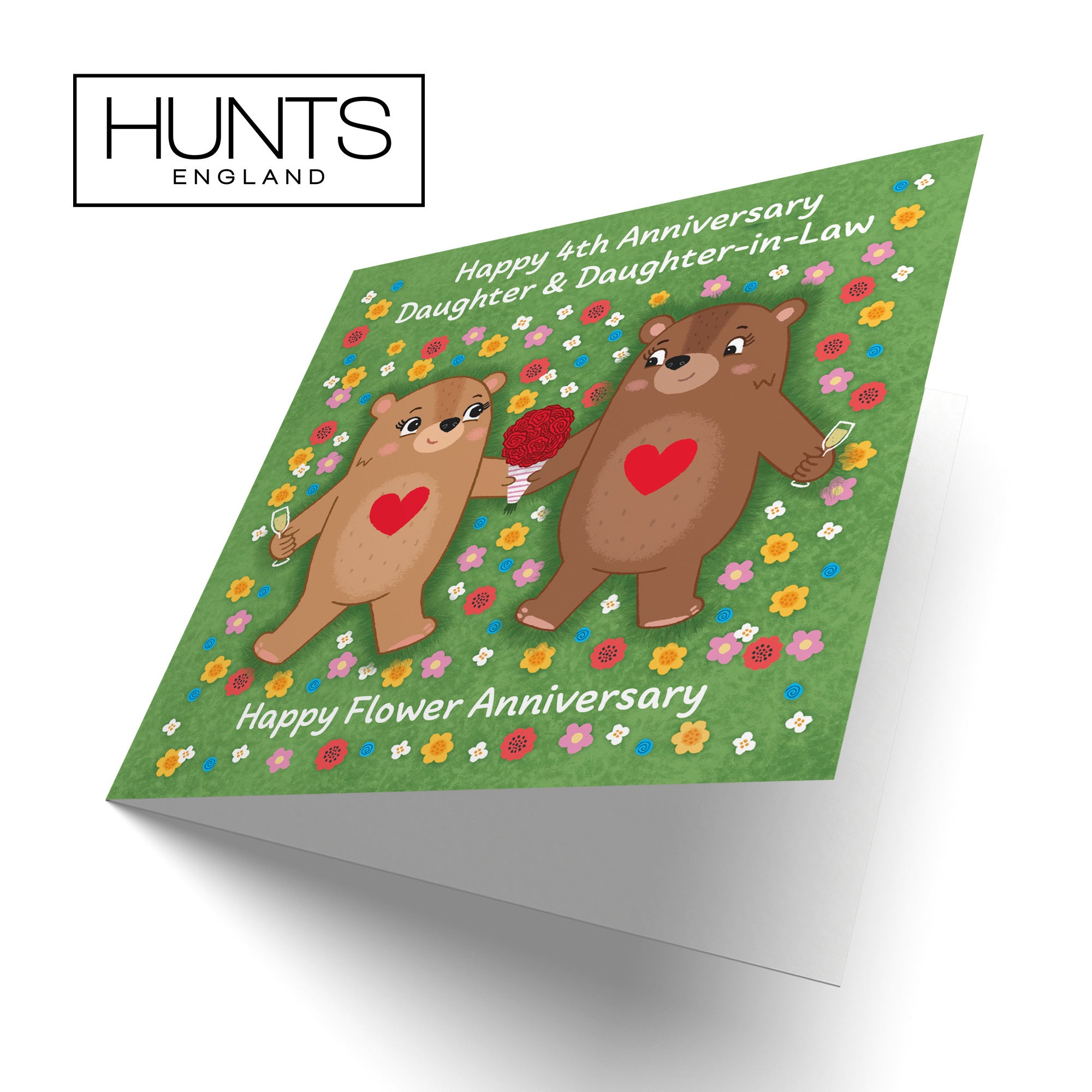 4th Daughter And Daughter In Law Anniversary Card Love Story - Default Title (B0DHW7PP2R)