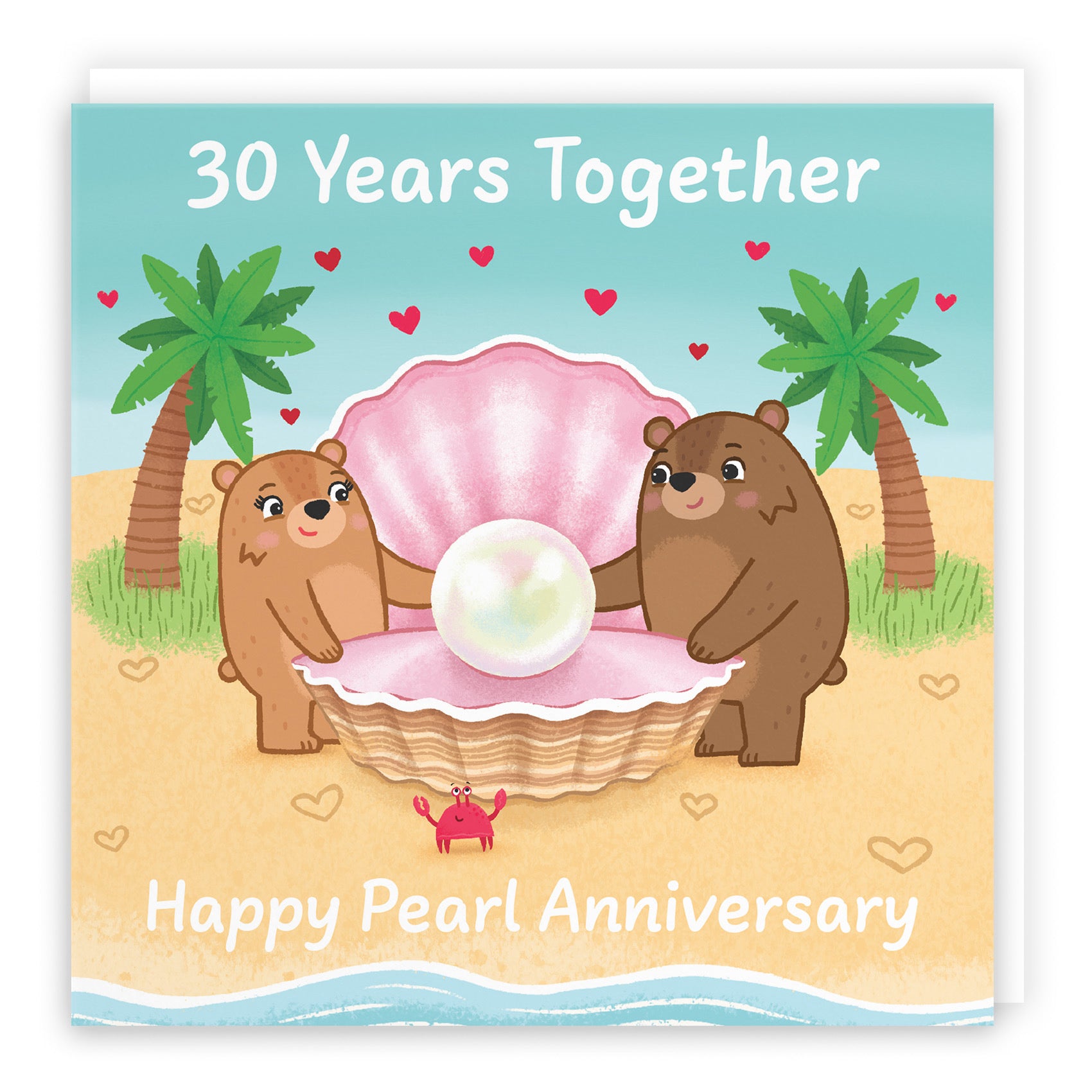 30th Anniversary Card Love Story - Default Title (B0DHW8P8L1)