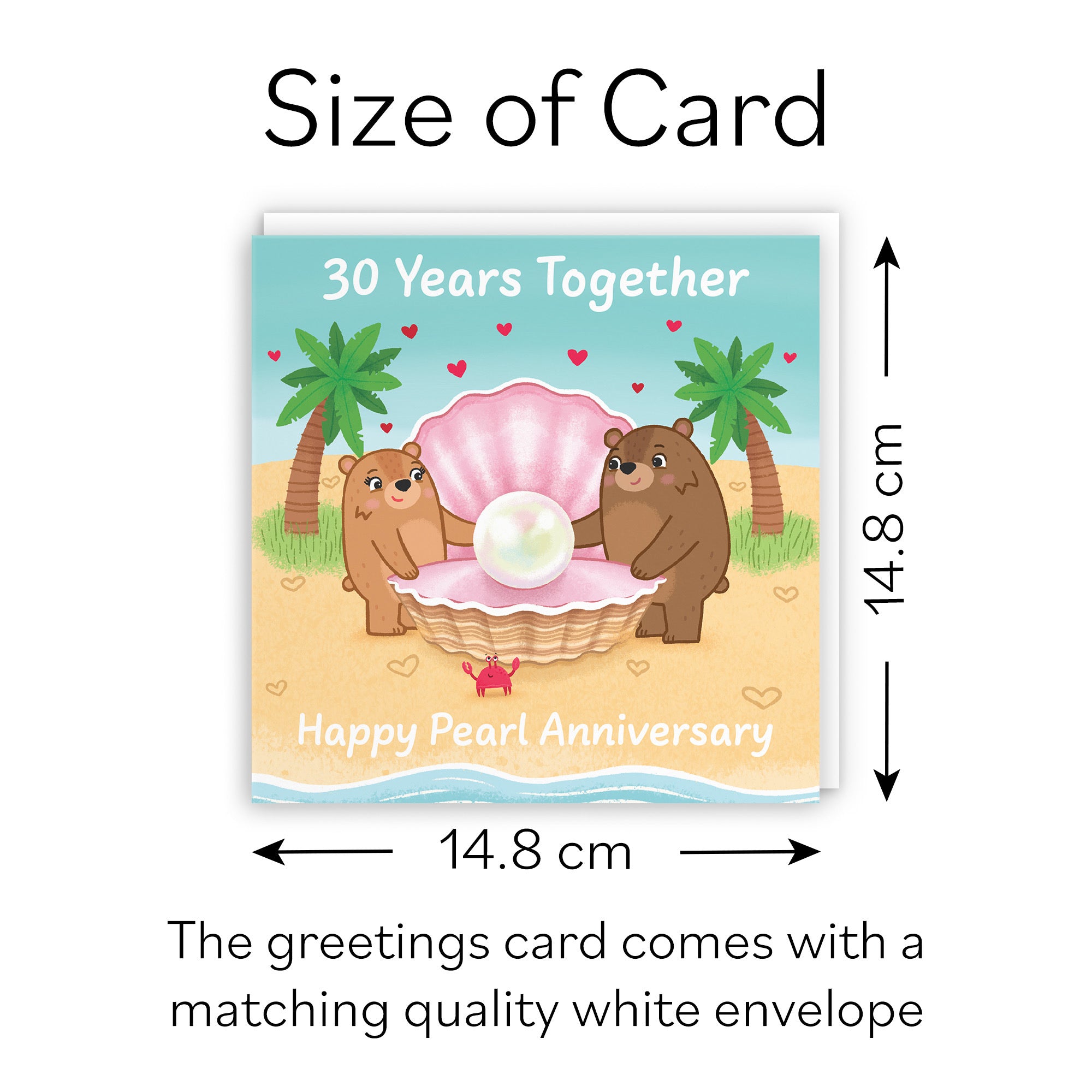 30th Anniversary Card Love Story - Default Title (B0DHW8P8L1)