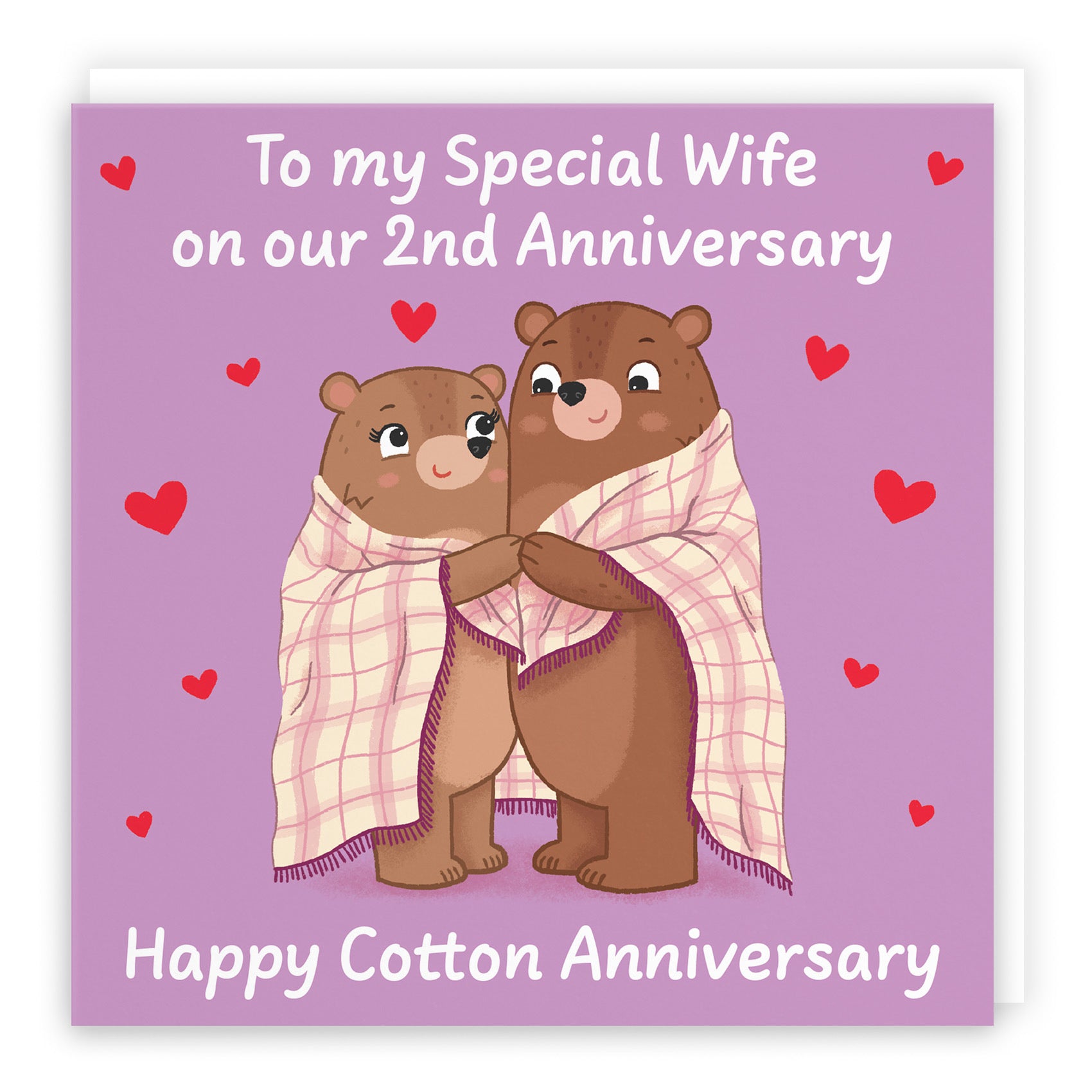 2nd Wife Anniversary Card Love Story - Default Title (B0DHW8S1TC)