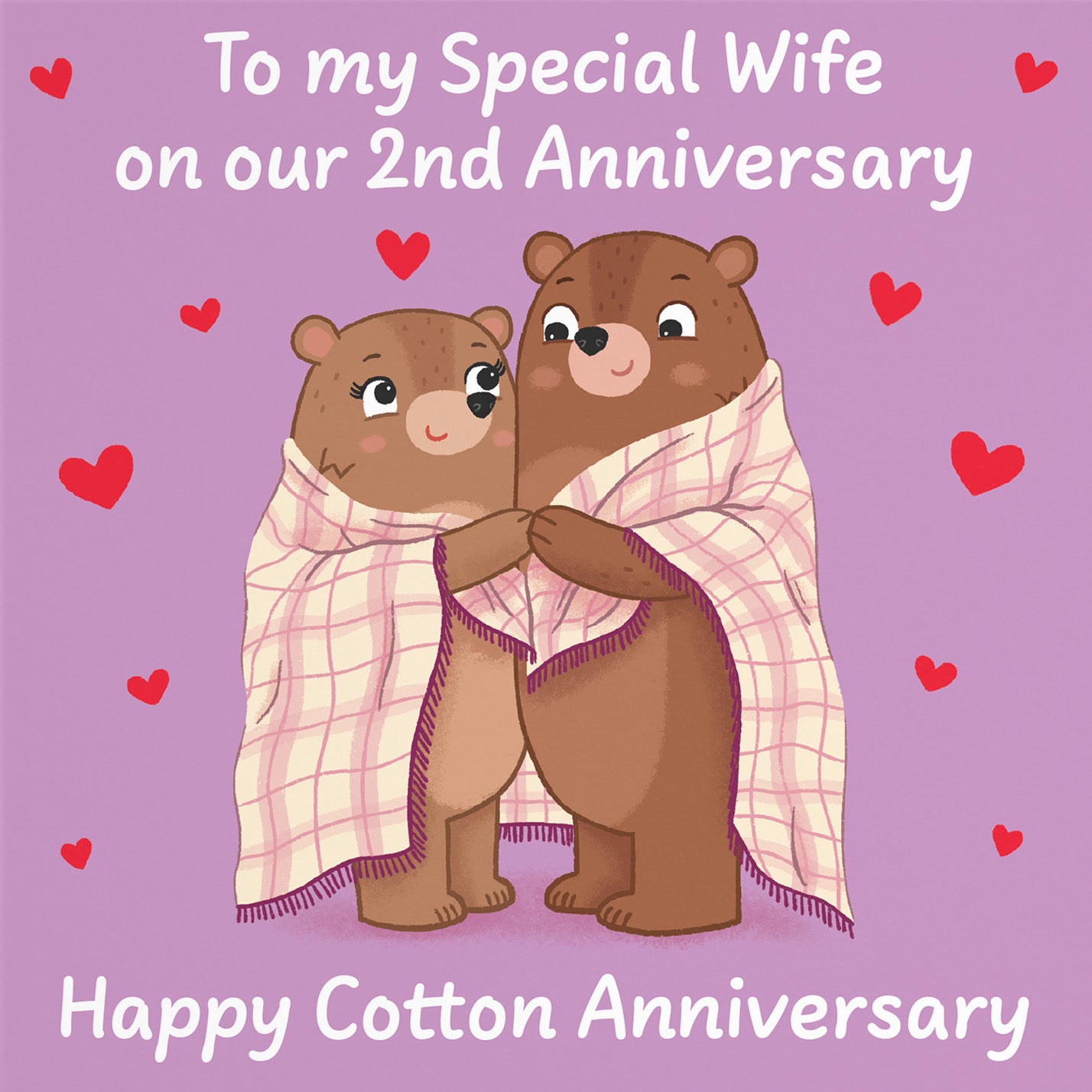 2nd Wife Anniversary Card Love Story - Default Title (B0DHW8S1TC)