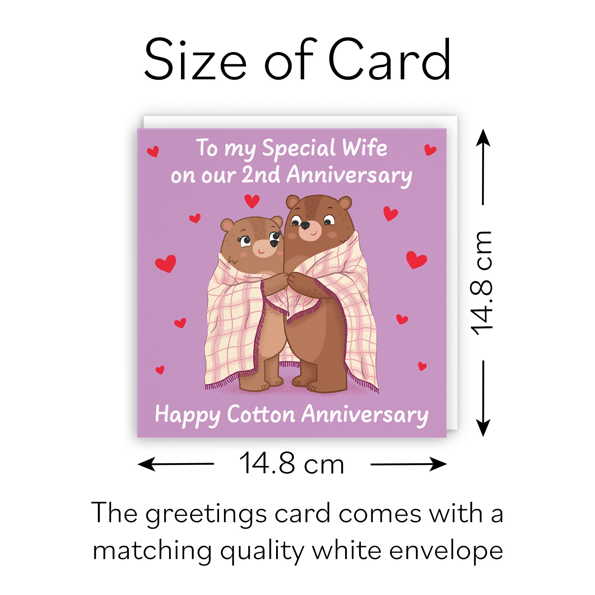 2nd Wife Anniversary Card Love Story - Default Title (B0DHW8S1TC)