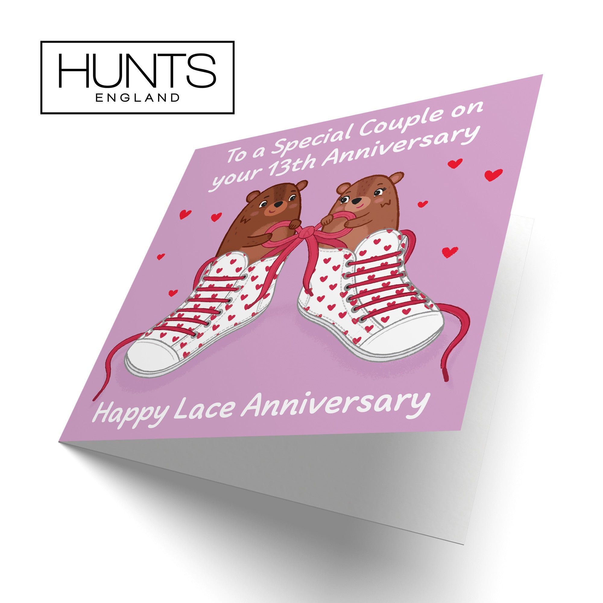 13th Couple Anniversary Card Love Story - Default Title (B0DHW8T9RD)