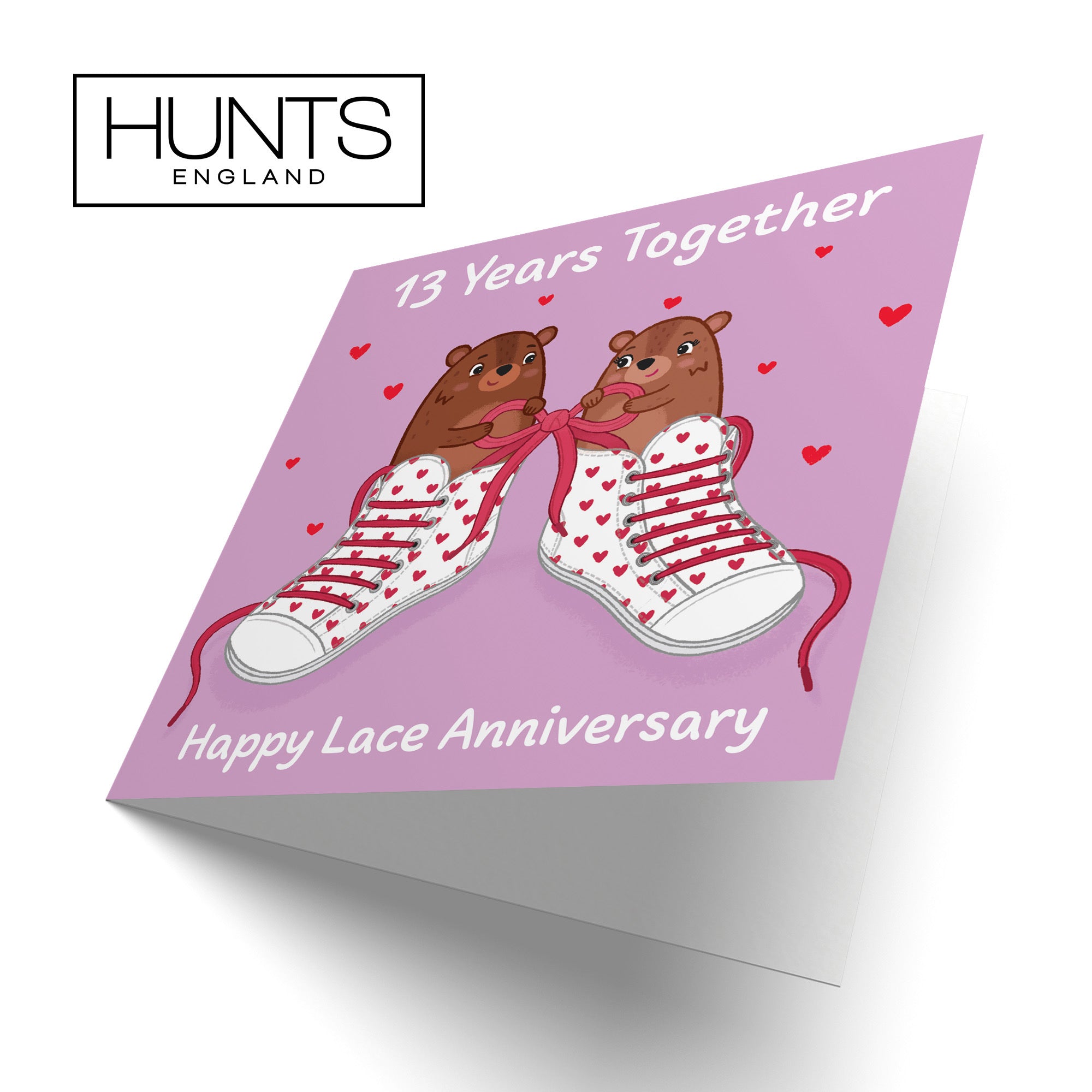 13th Anniversary Card Love Story - Default Title (B0DHW8TWN3)