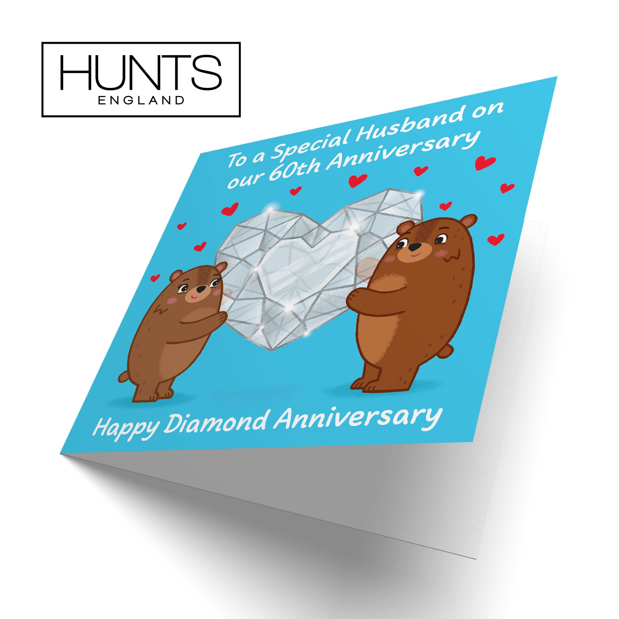 60th Husband Anniversary Card Love Story - Default Title (B0DHW8V82V)