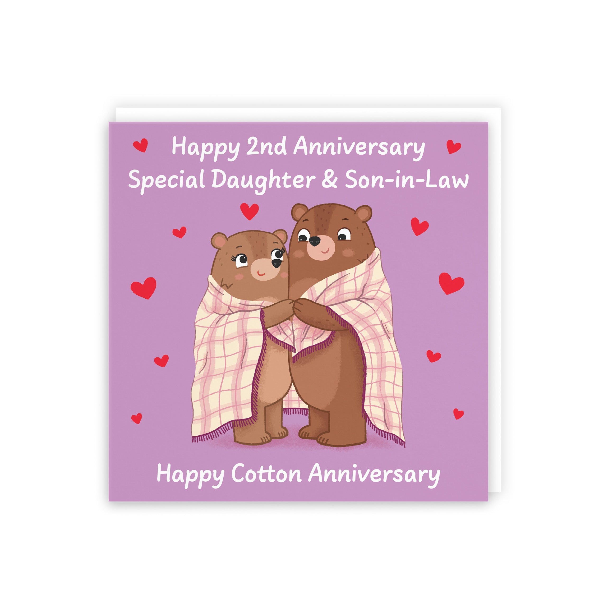 2nd Daughter And Son In Law Anniversary Card Love Story - Default Title (B0DHW91SDM)