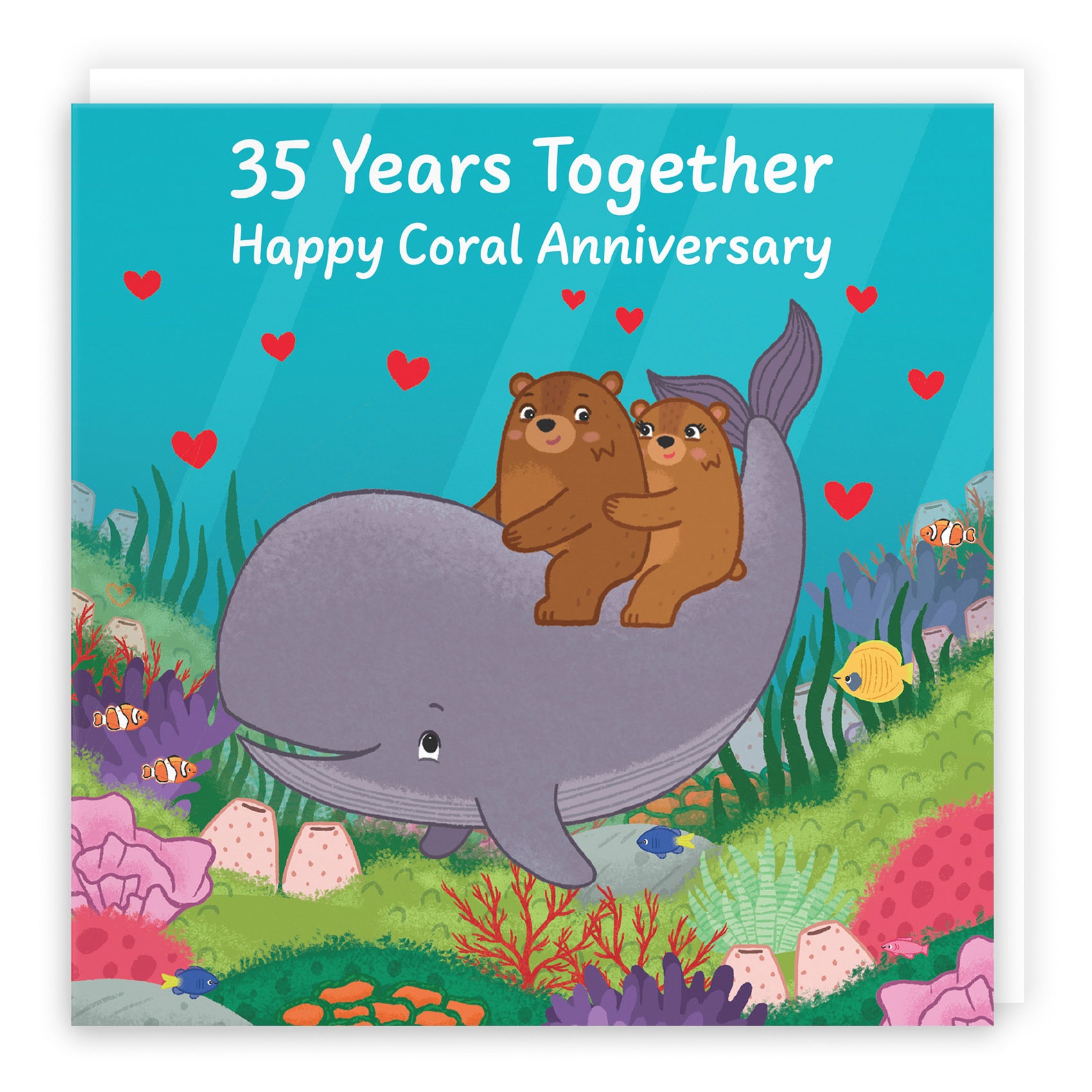 35th Anniversary Card Love Story - Default Title (B0DHW9D4ML)