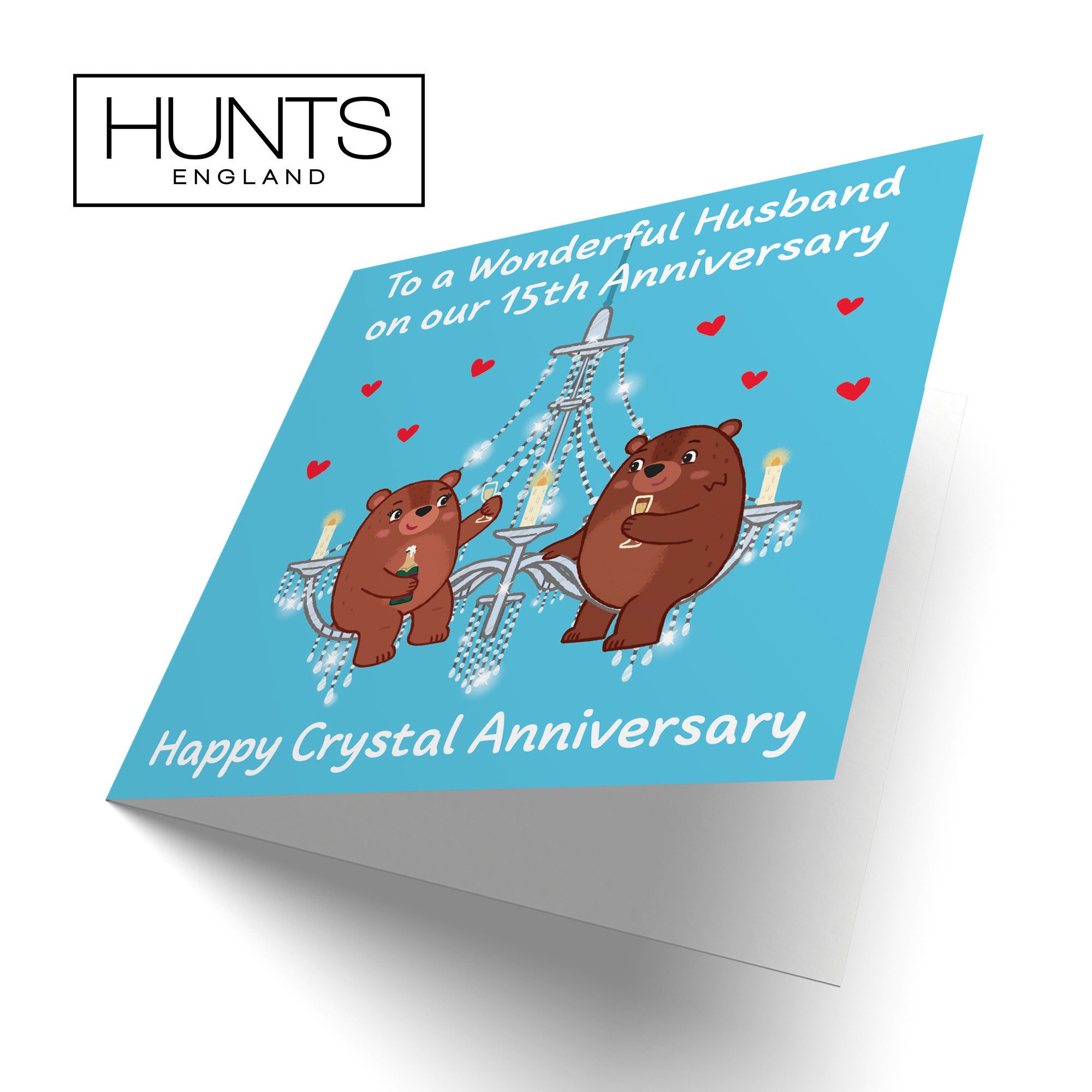 15th Husband Anniversary Card Love Story - Default Title (B0DHW9Q6YP)