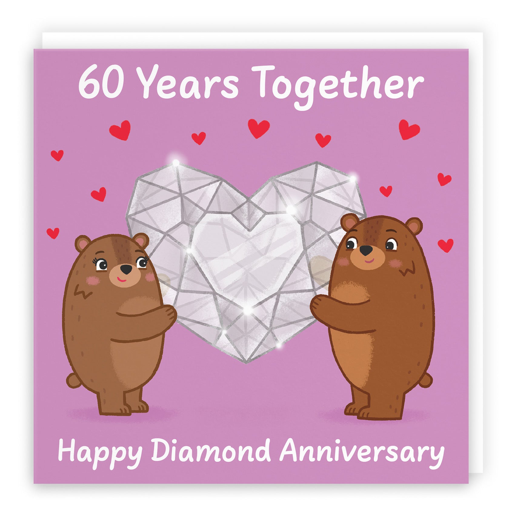 60th Anniversary Card Love Story - Default Title (B0DHW9T9H8)