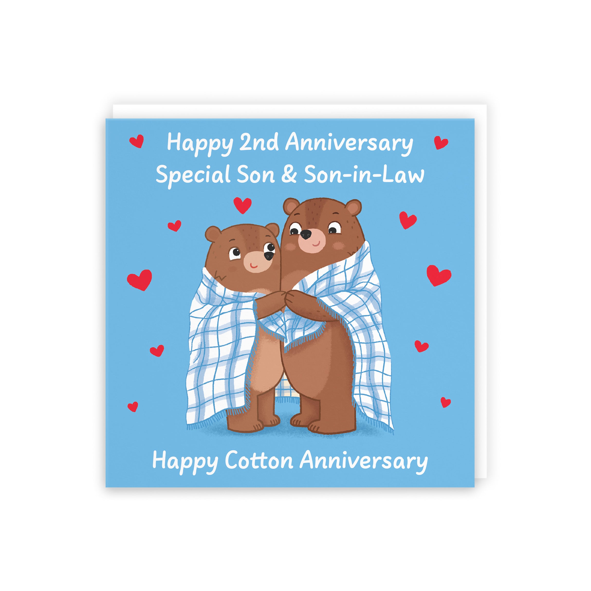 2nd Son And Son In Law Anniversary Card Love Story - Default Title (B0DHW9X4XZ)