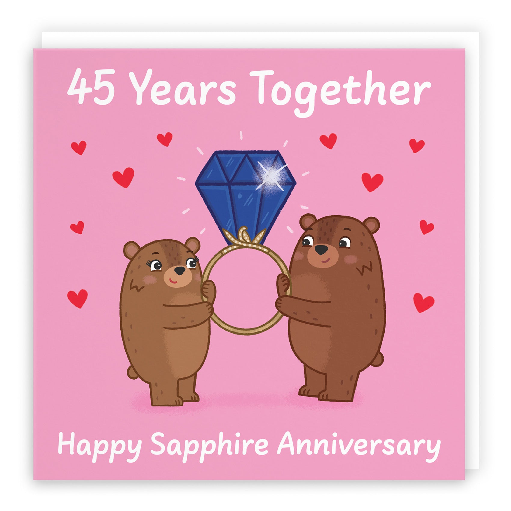 45th Anniversary Card Love Story - Default Title (B0DHWB48D4)