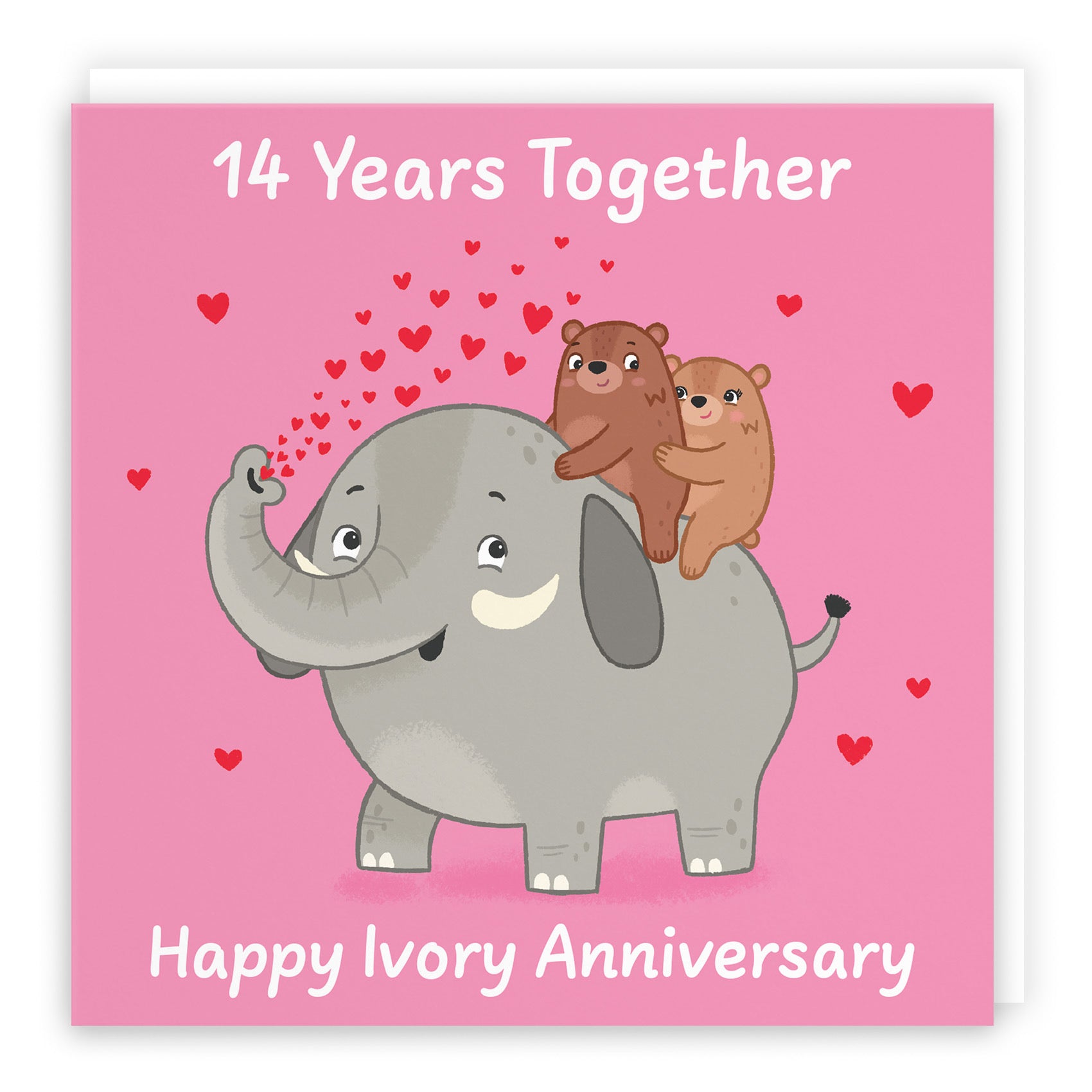 14th Anniversary Card Love Story - Default Title (B0DHWB7839)