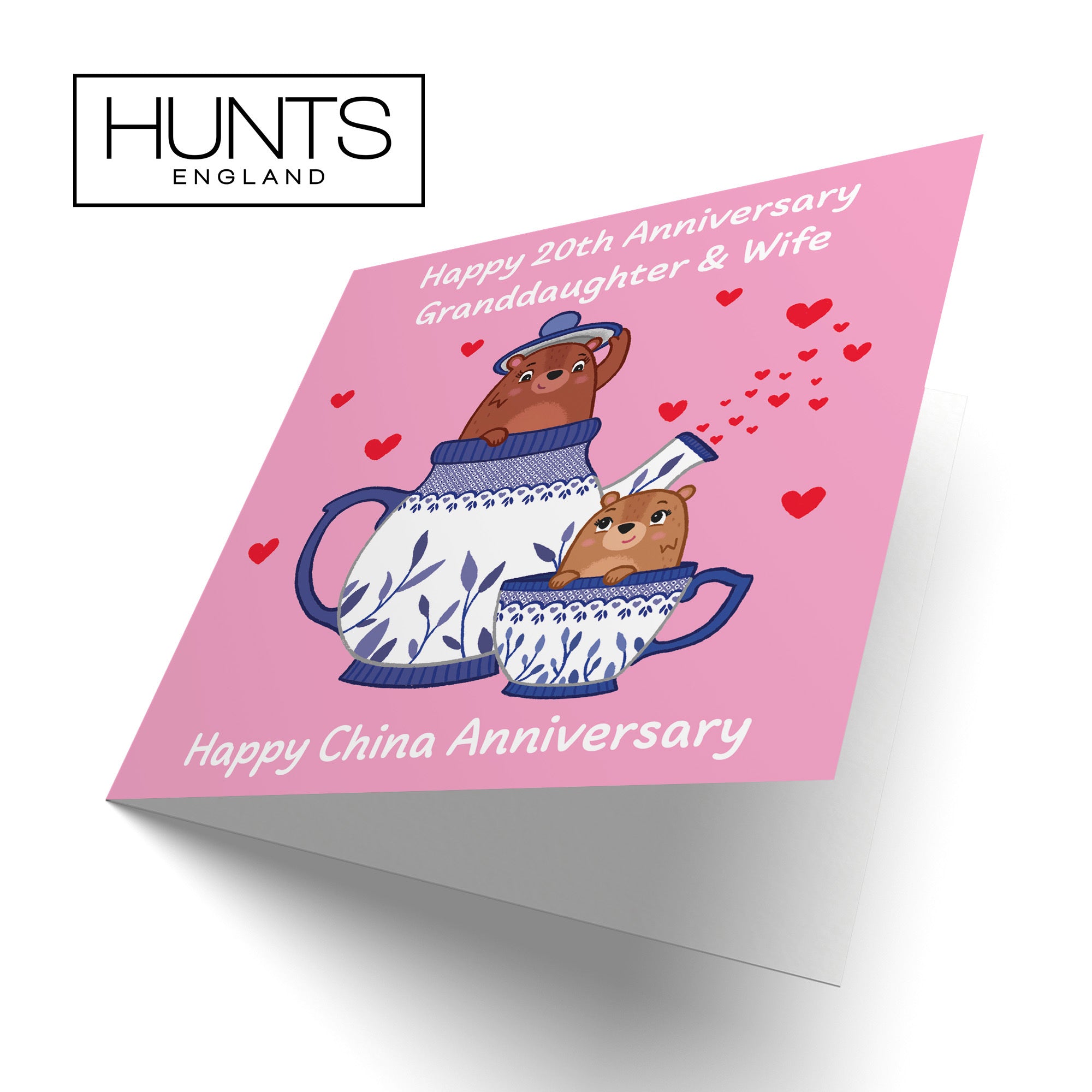 20th Granddaughter And Wife Anniversary Card Love Story - Default Title (B0DHWBCF5P)