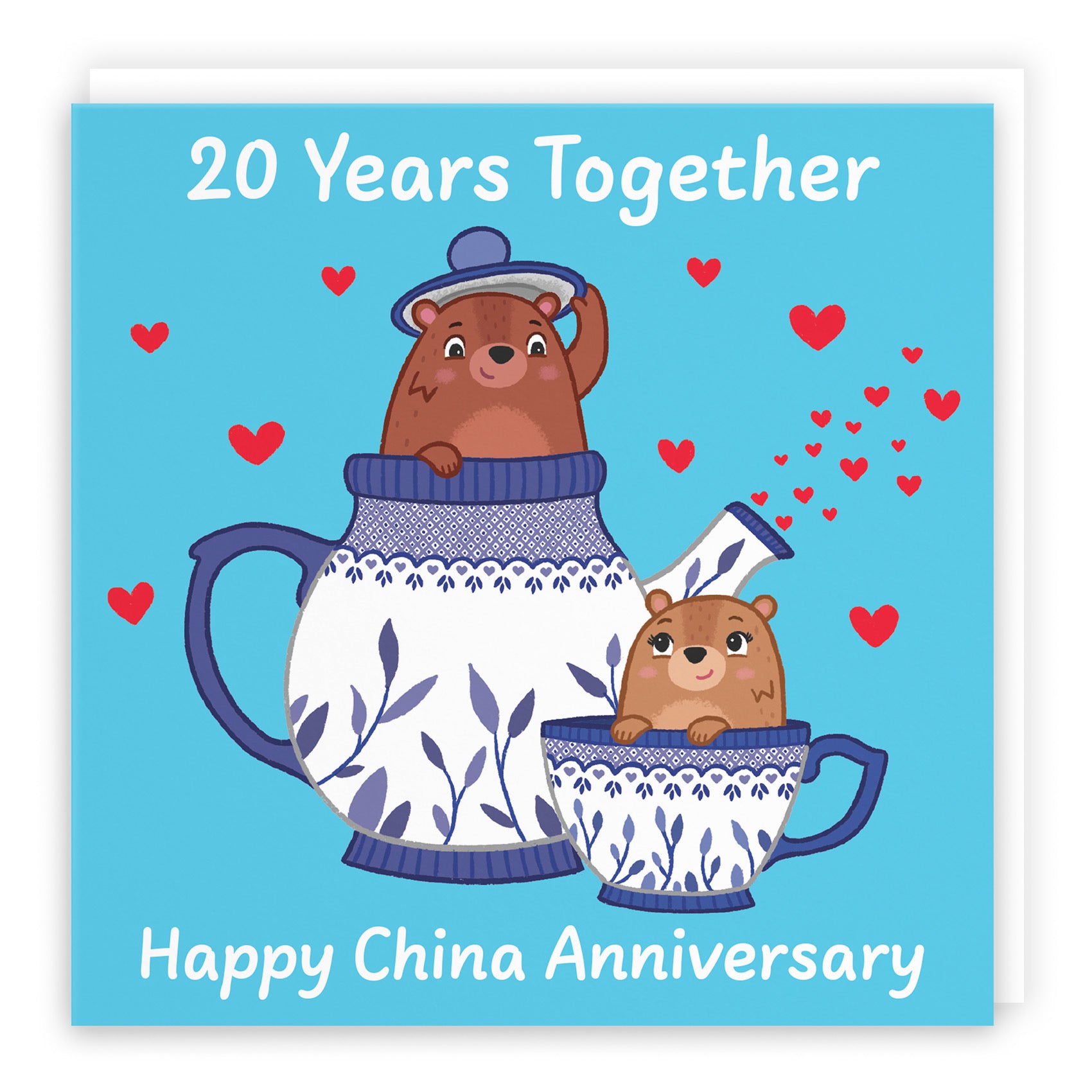 20th Anniversary Card Love Story - Default Title (B0DHWBD79N)