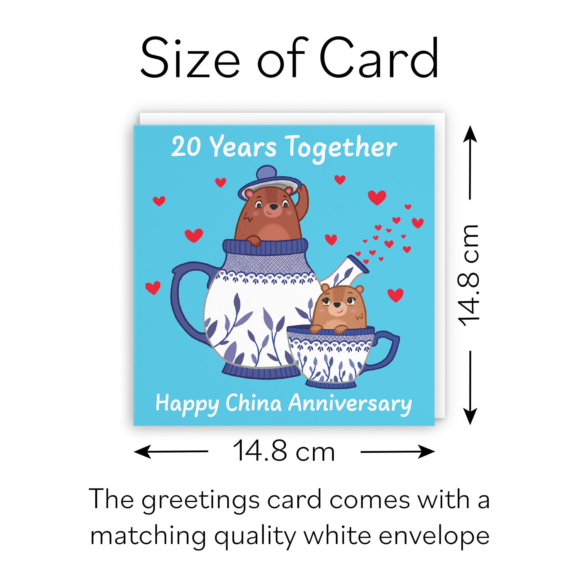 20th Anniversary Card Love Story - Default Title (B0DHWBD79N)