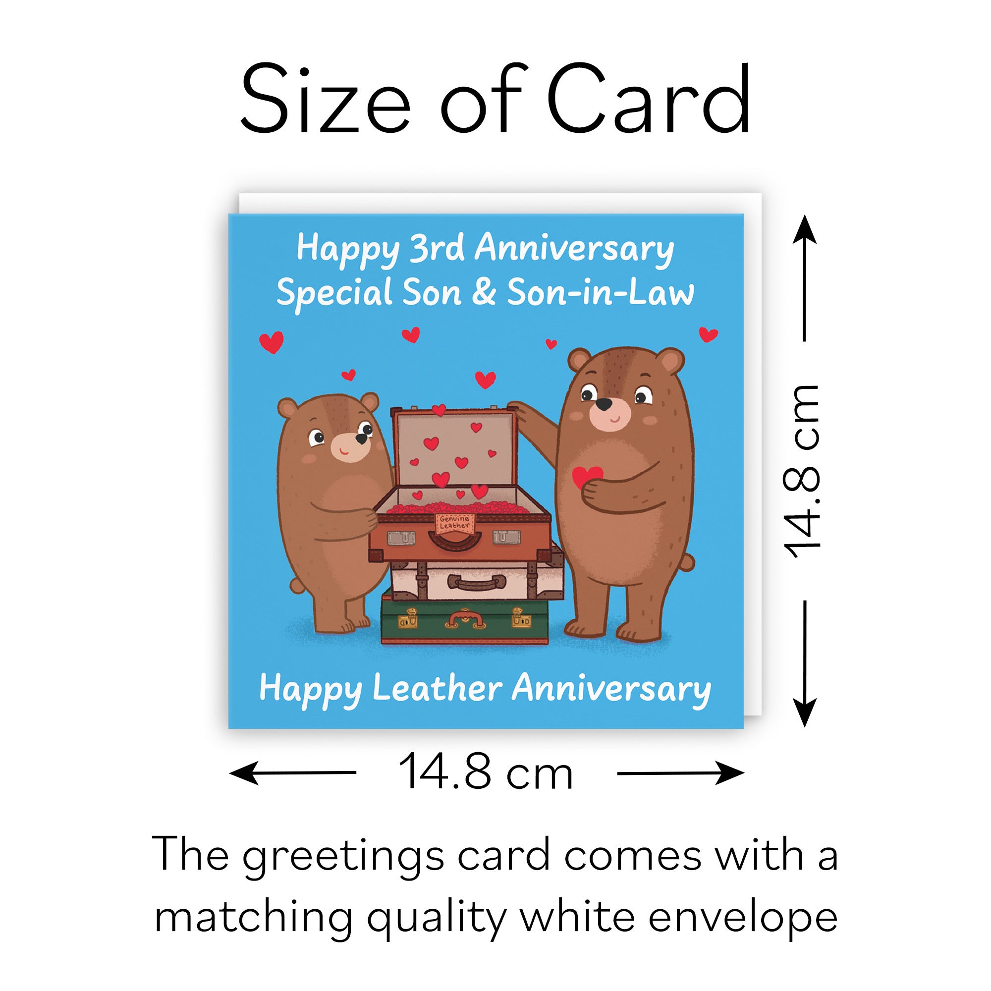 3rd Son And Son In Law Anniversary Card Love Story - Default Title (B0DHWBDSH7)