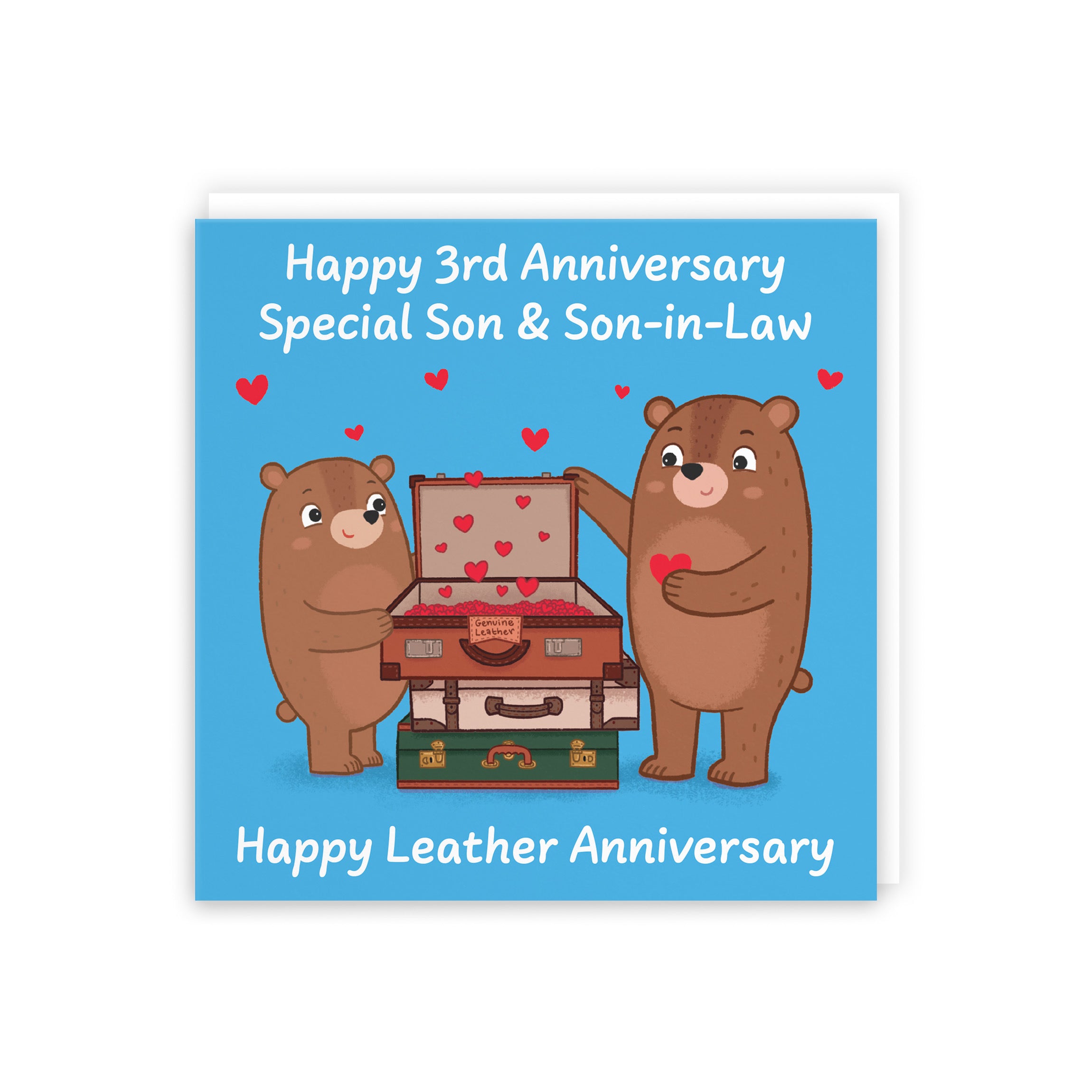 3rd Son And Son In Law Anniversary Card Love Story - Default Title (B0DHWBDSH7)