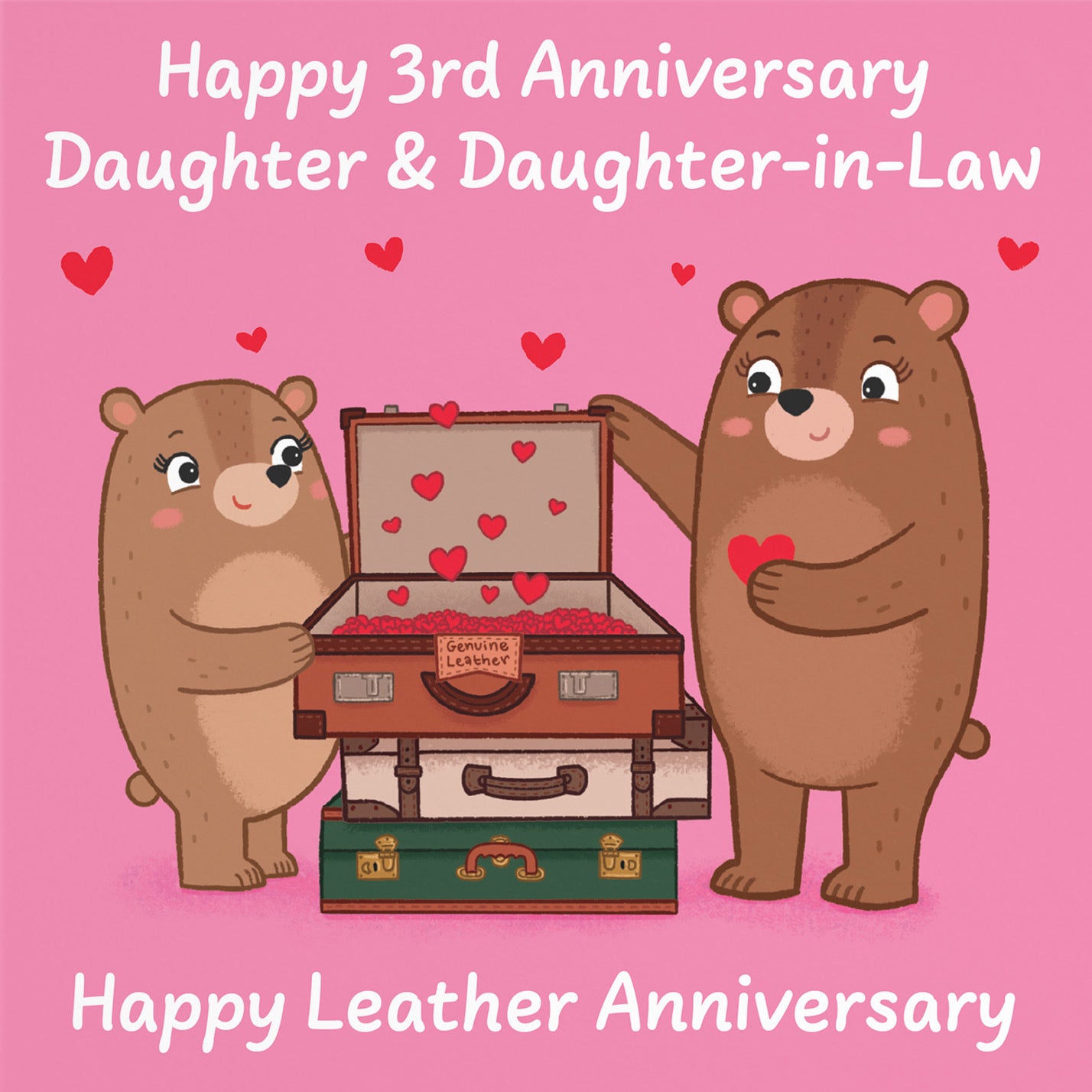 3rd Daughter And Daughter In Law Anniversary Card Love Story - Default Title (B0DHWBFZPG)