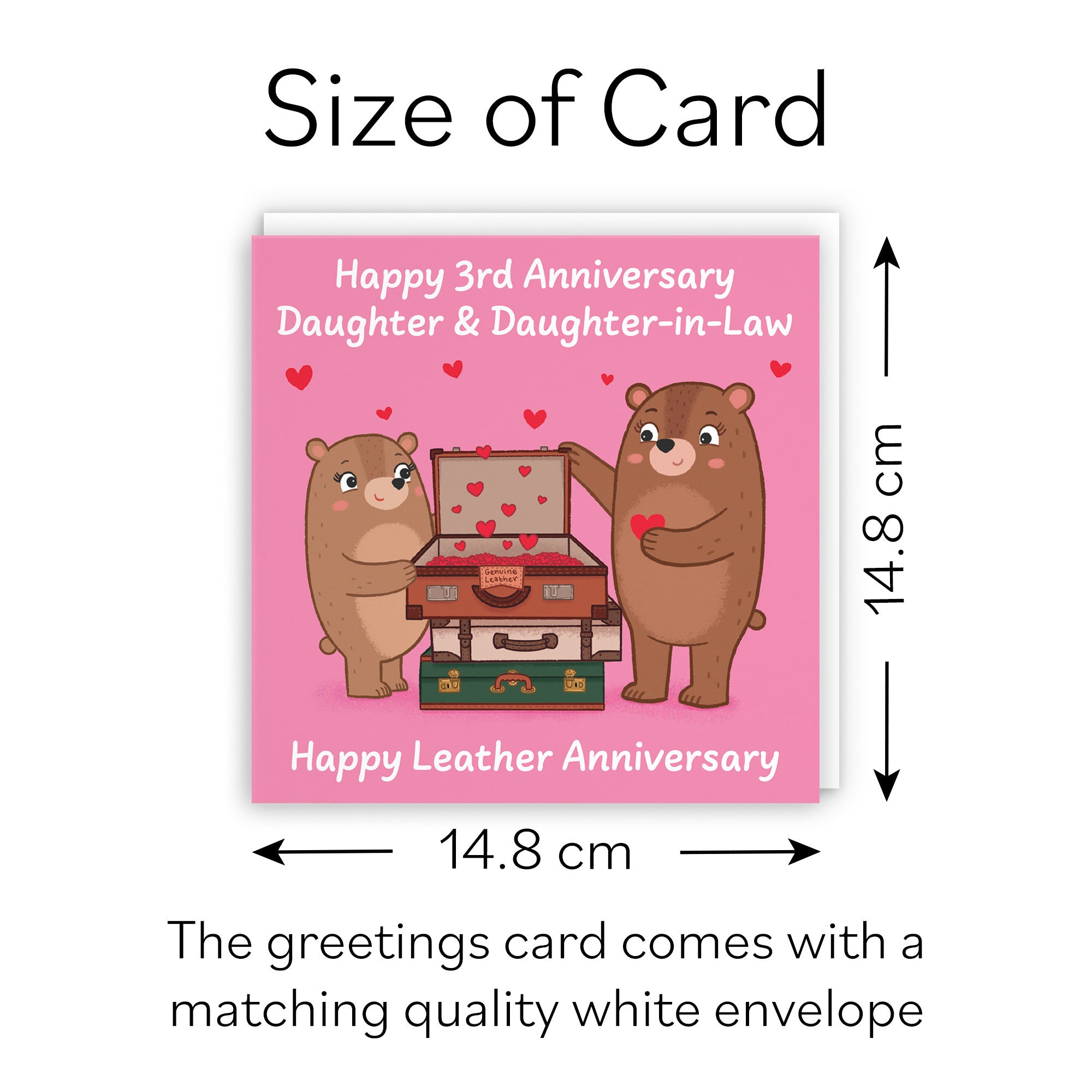 3rd Daughter And Daughter In Law Anniversary Card Love Story - Default Title (B0DHWBFZPG)