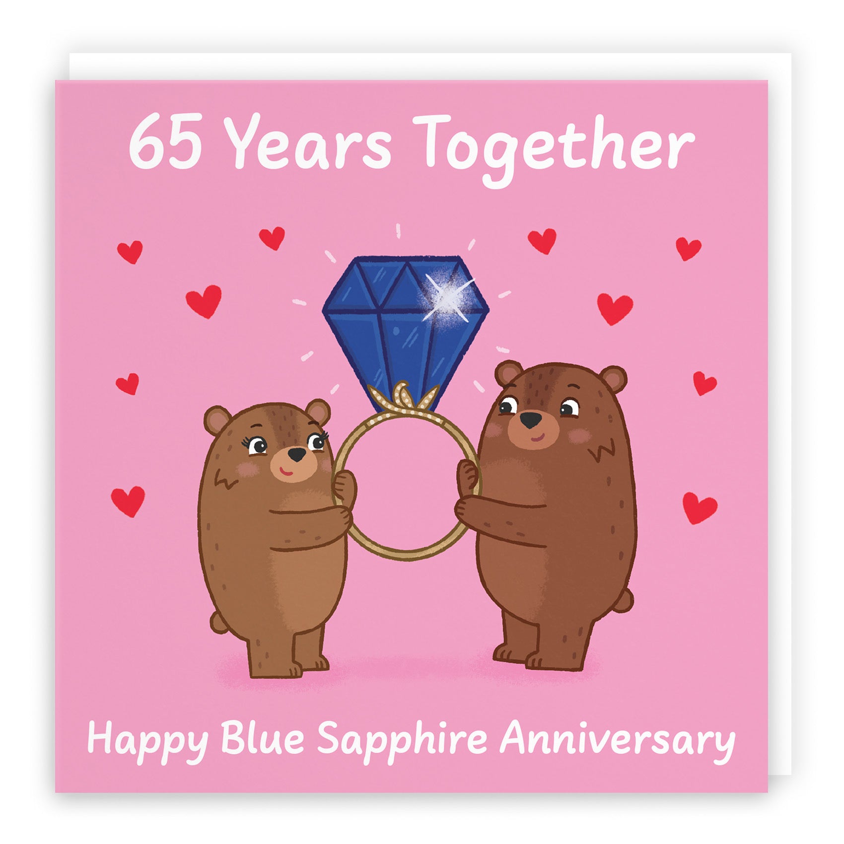 65th Anniversary Card Love Story - Default Title (B0DHWBK9GM)