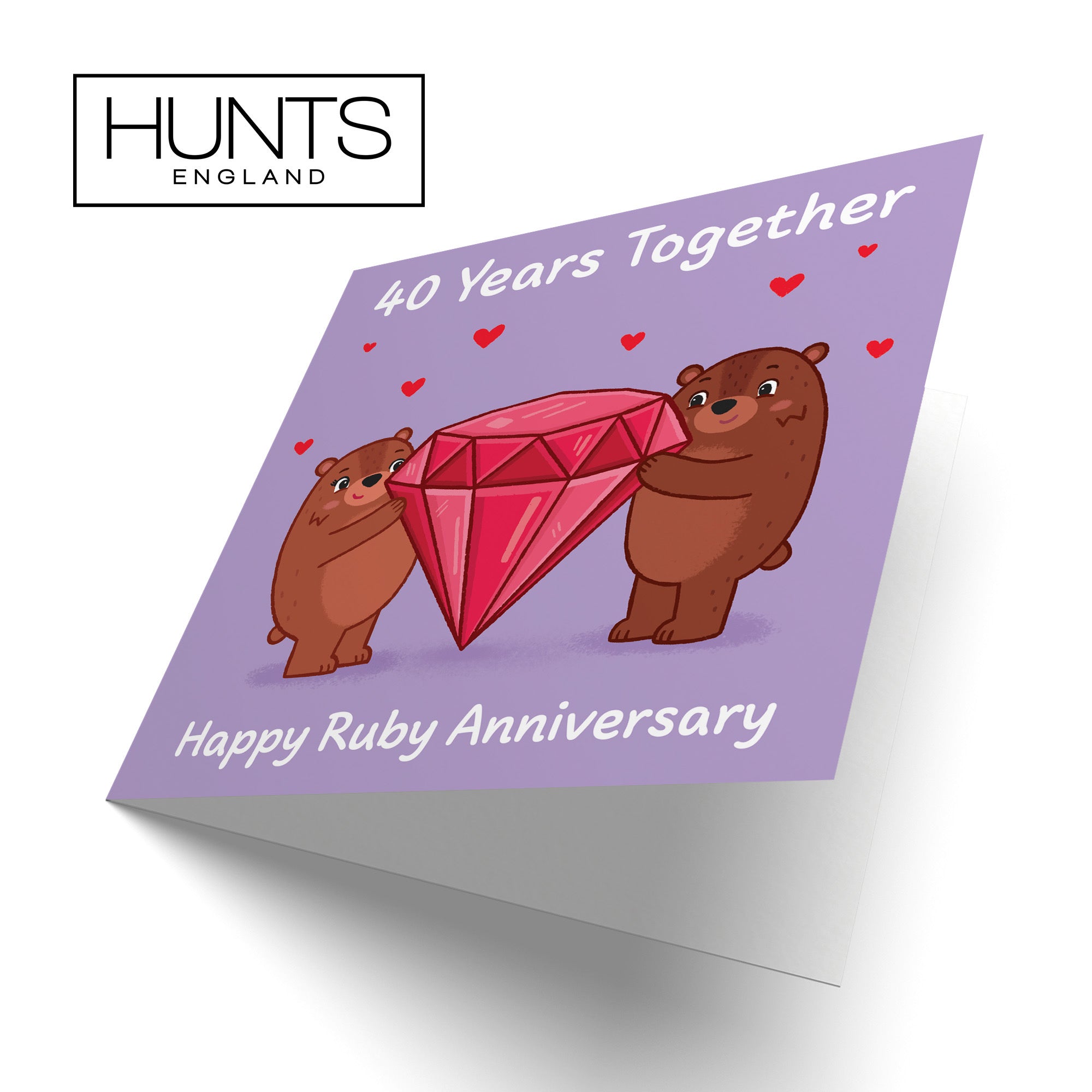 40th Anniversary Card Love Story - Default Title (B0DHWBM7Z9)