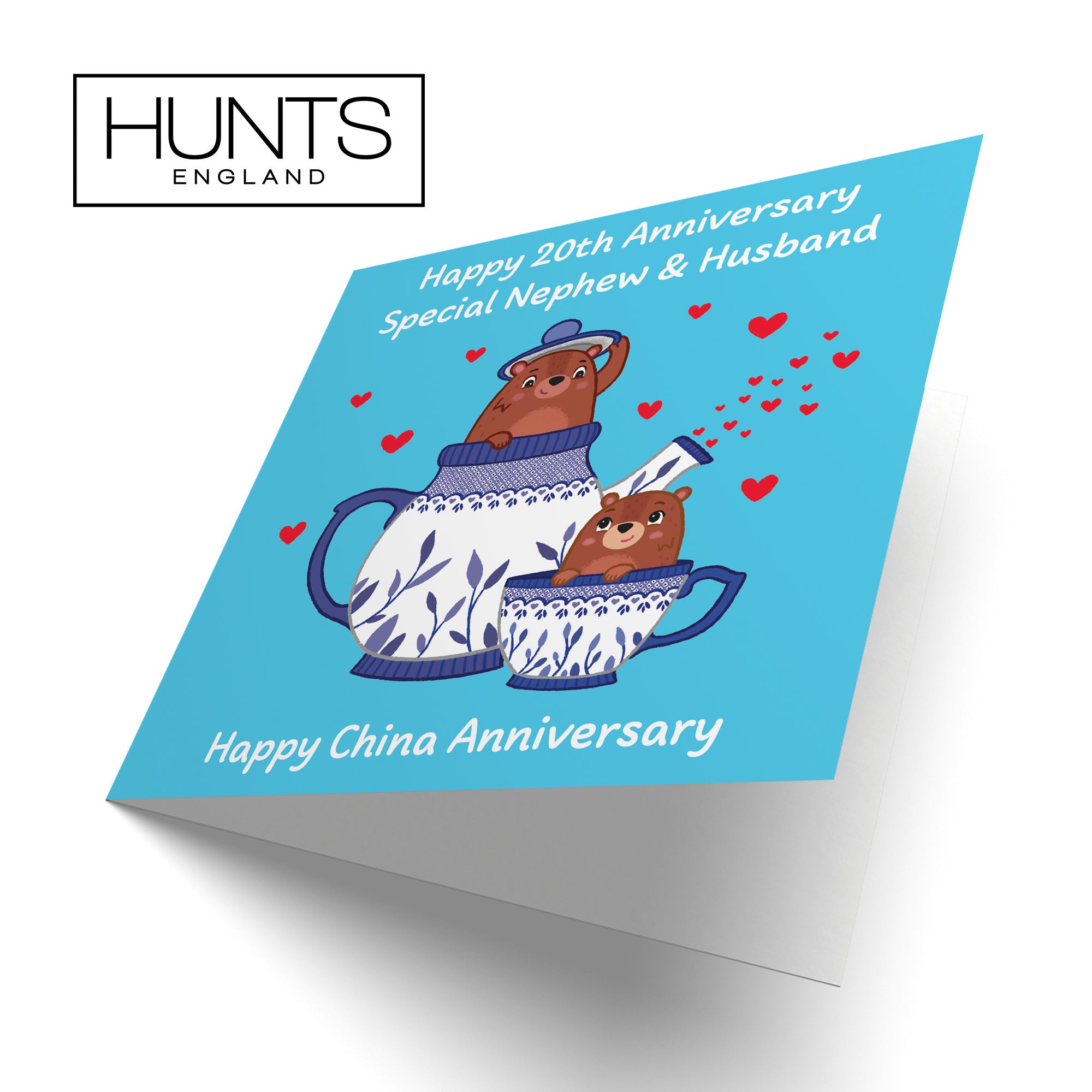 20th Nephew And Husband Anniversary Card Love Story - Default Title (B0DHWBN1N4)