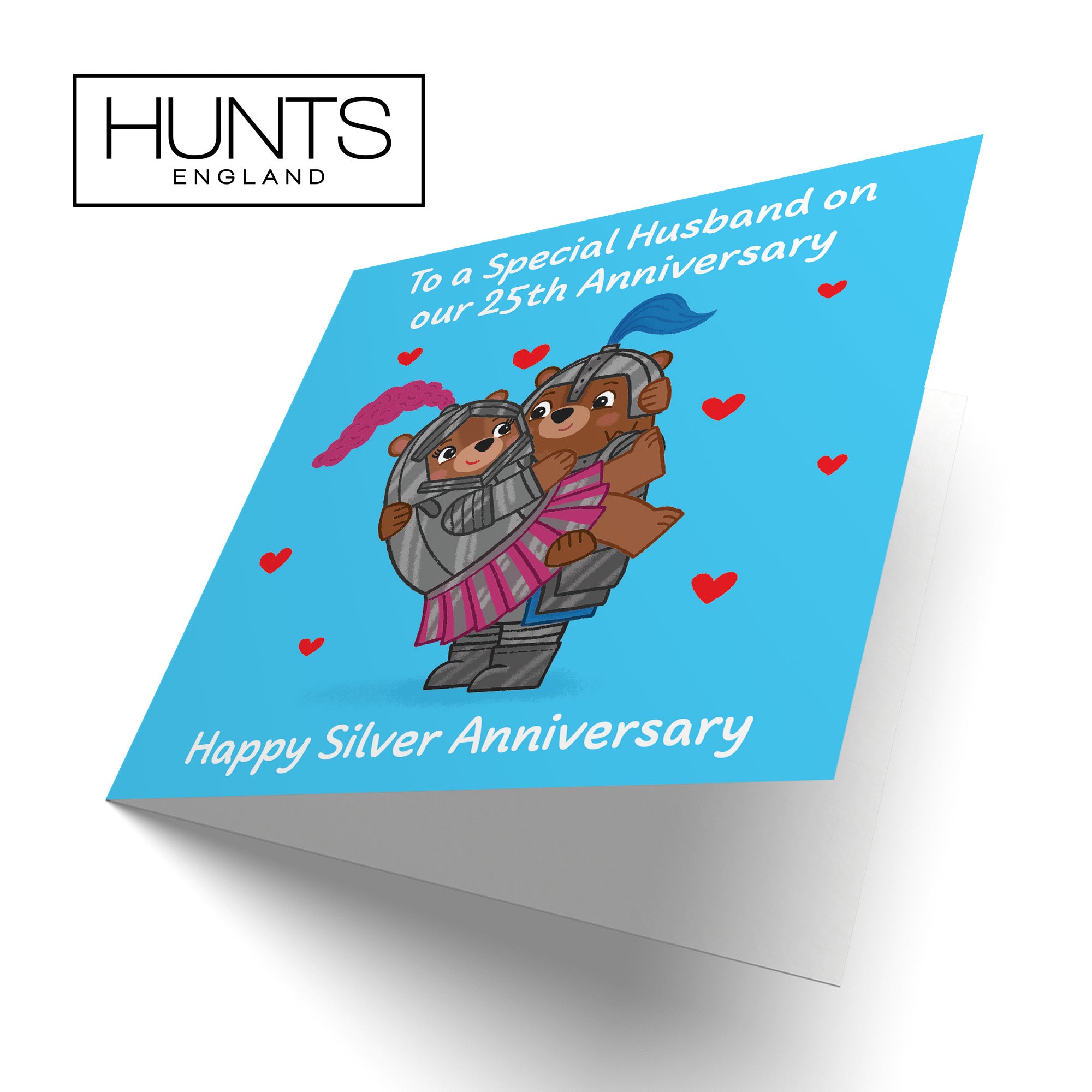 25th Husband Anniversary Card Love Story - Default Title (B0DHWBQNMS)