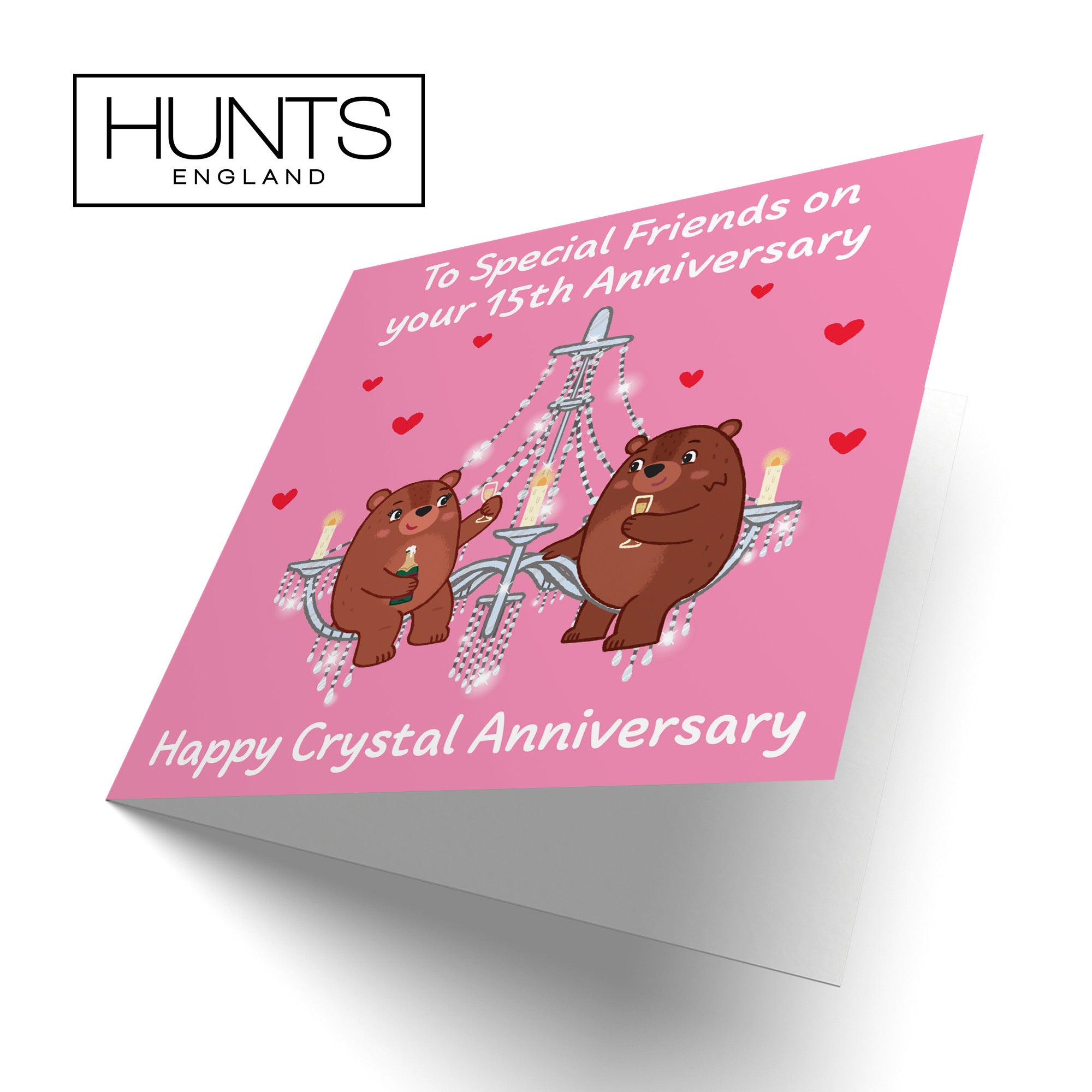 15th Special Friends Anniversary Card Love Story - Default Title (B0DHWBVTJC)