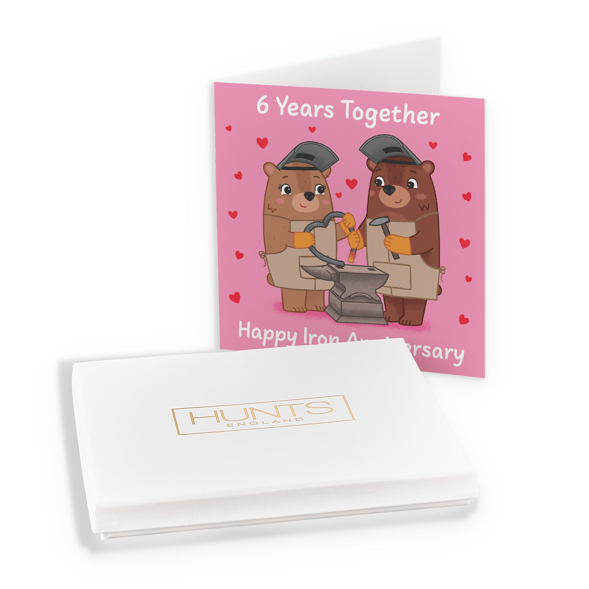 Boxed 6th Anniversary Card Love Story - Default Title (B0DHZRXGSZ)