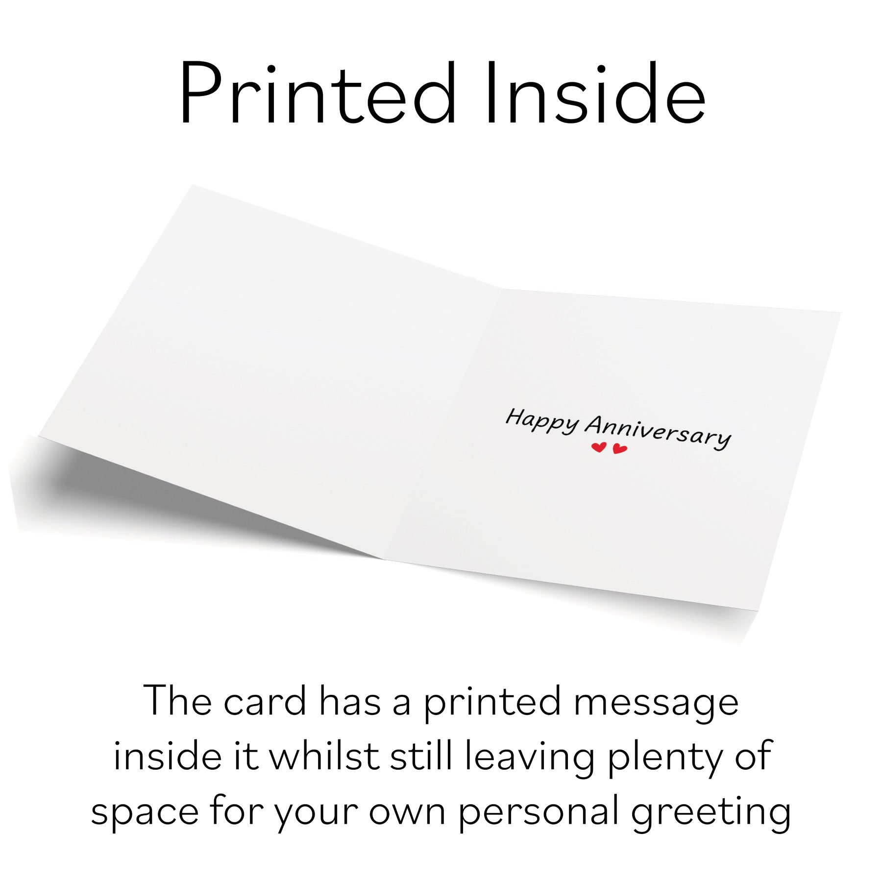 Boxed 4th Special Friends Anniversary Card Love Story - Default Title (B0DHZTC4CK)