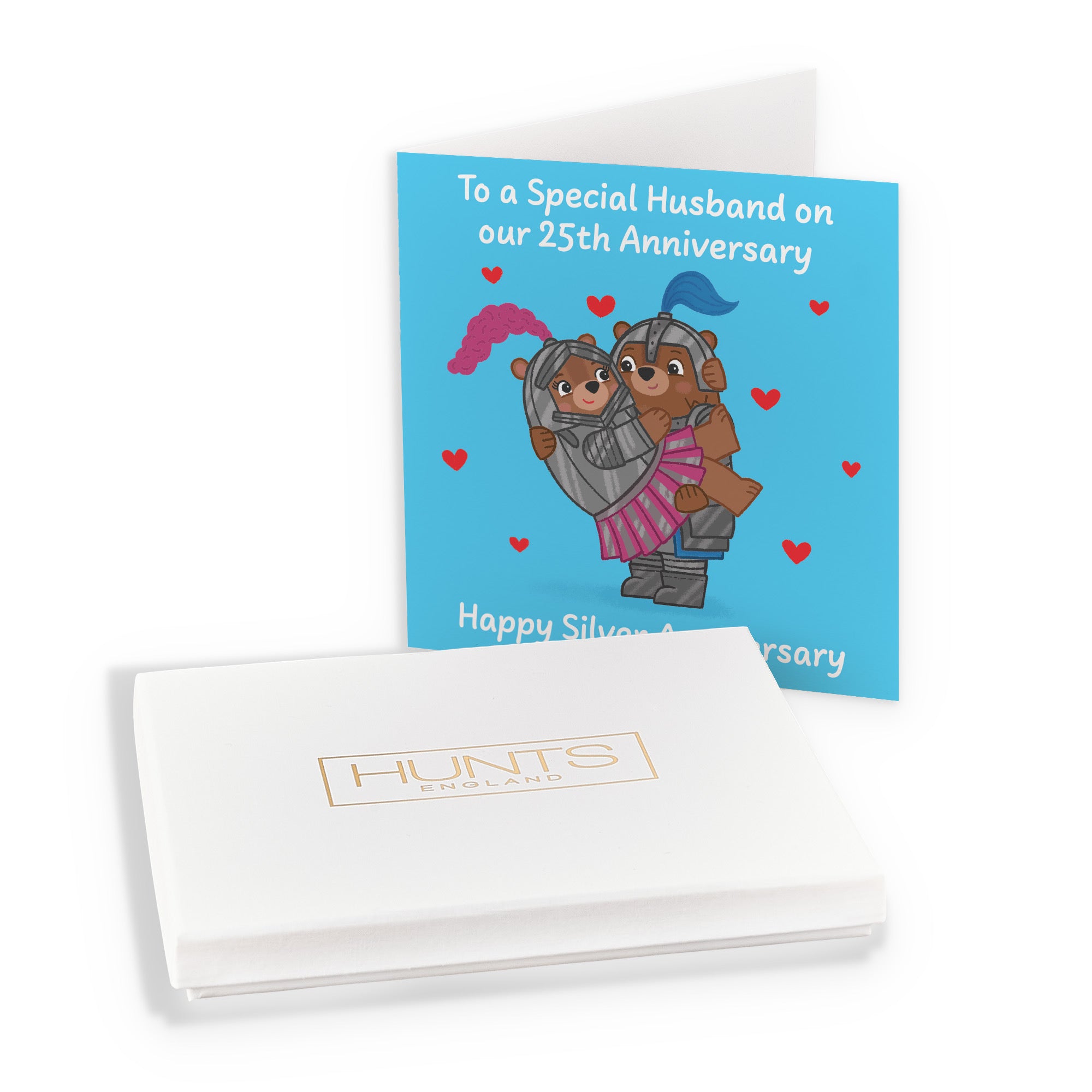 Boxed 25th Husband Anniversary Card Love Story - Default Title (B0DHZTHJHW)