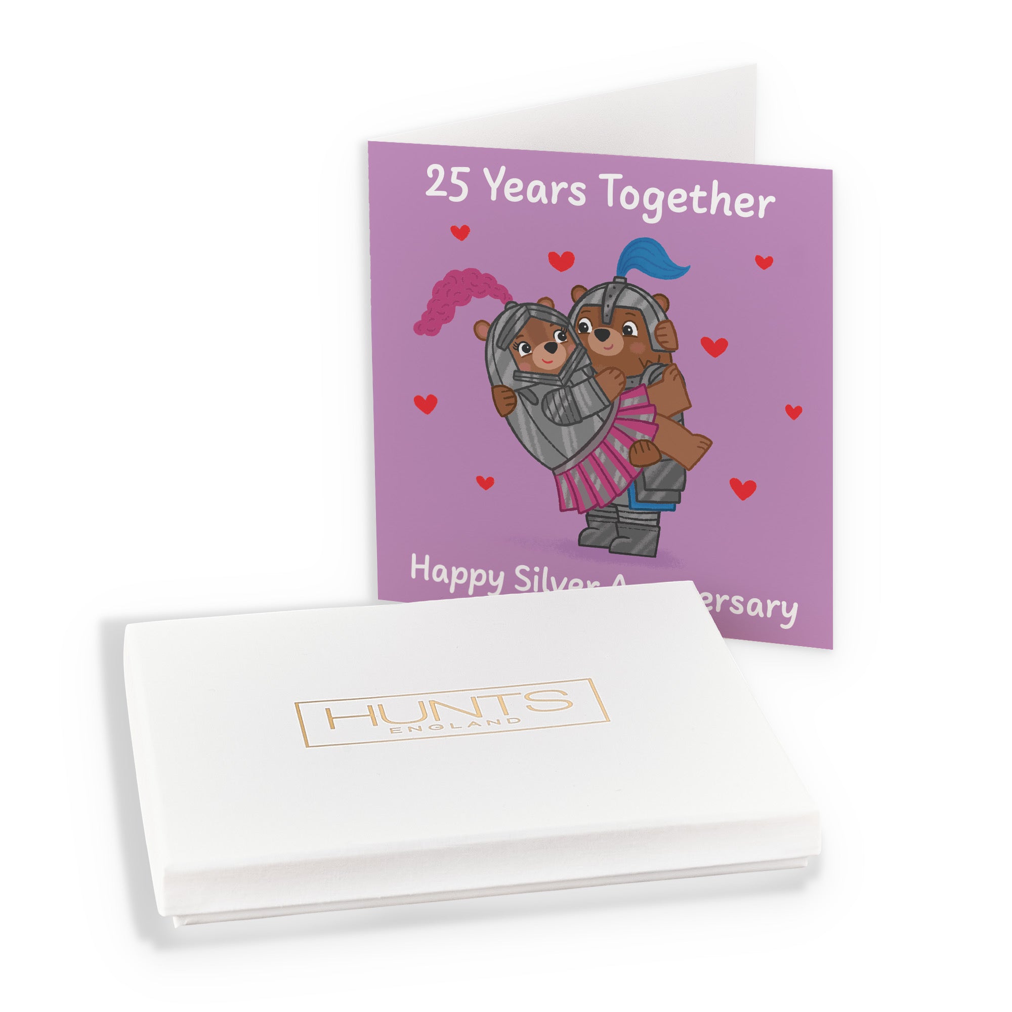 Boxed 25th Anniversary Card Love Story - Default Title (B0DHZTPY2J)