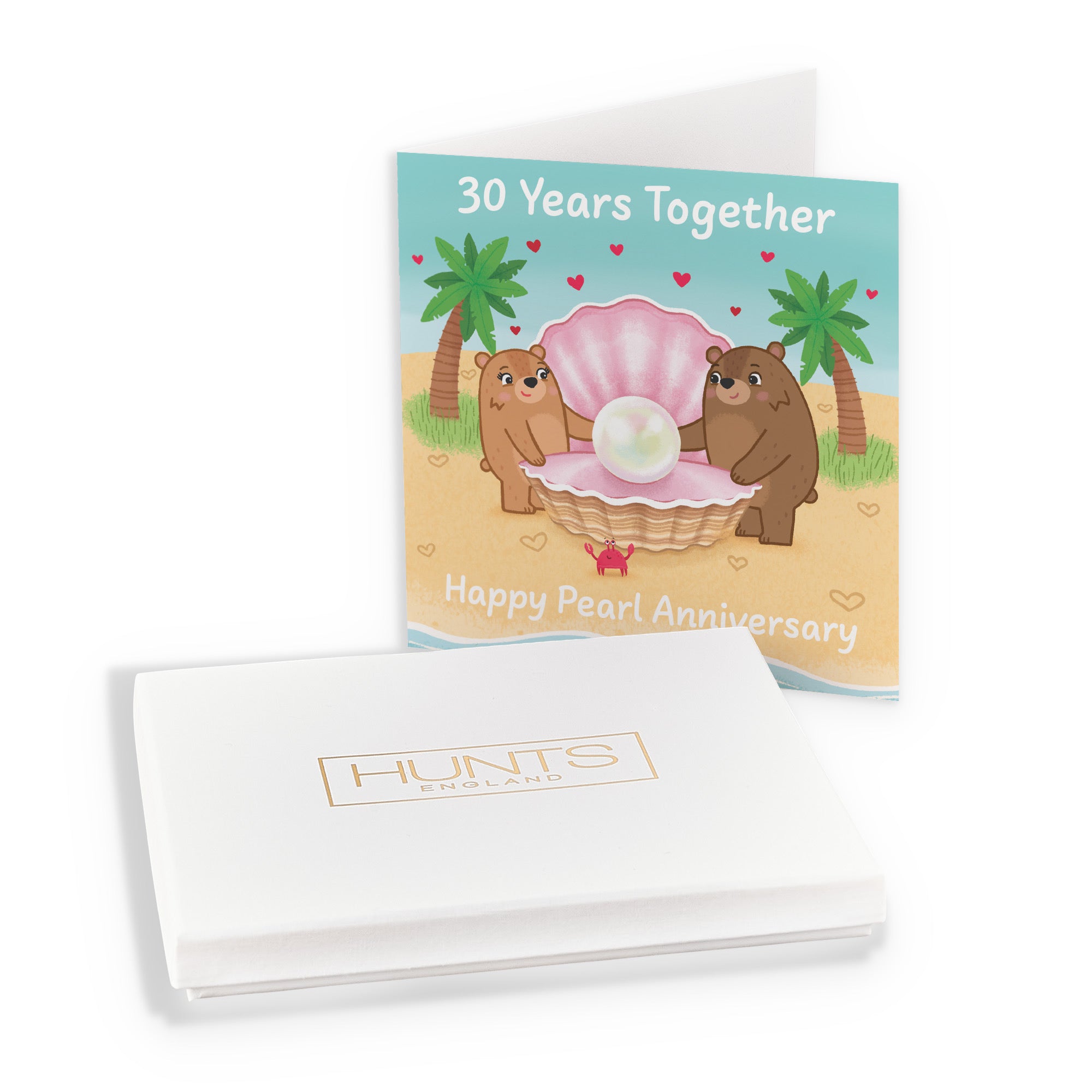 Boxed 30th Anniversary Card Love Story - Default Title (B0DHZV9JXC)