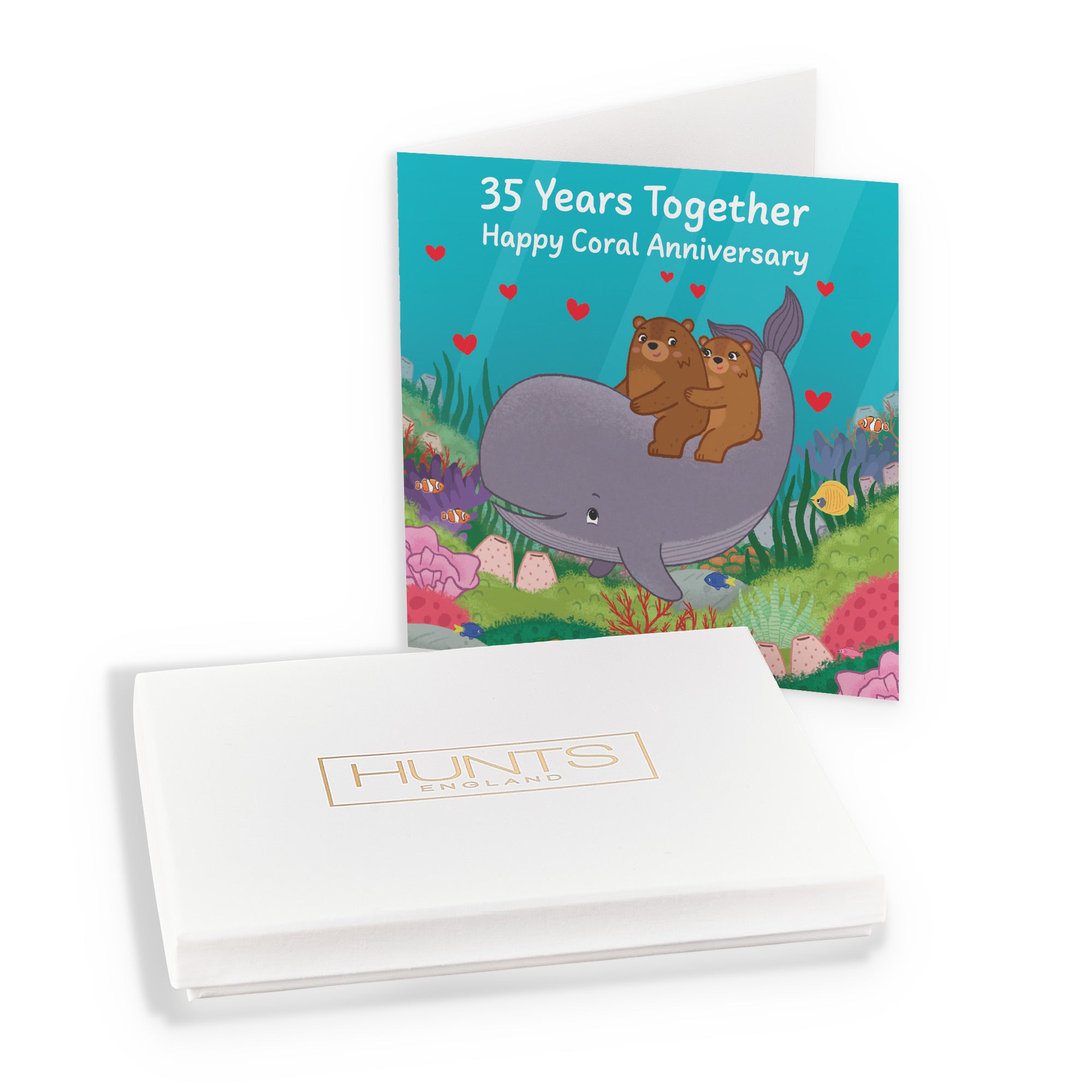 Boxed 35th Anniversary Card Love Story - Default Title (B0DHZWJQCN)