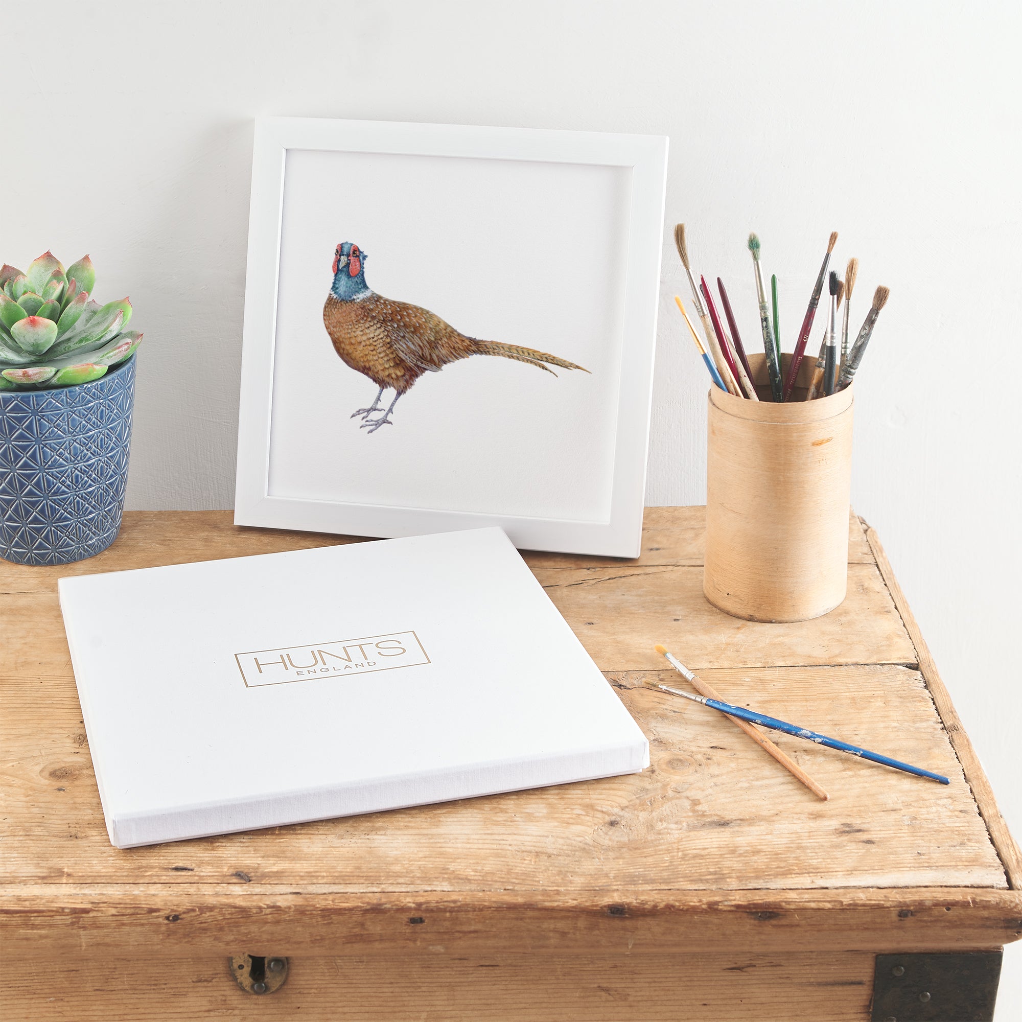 'The Pheasant' Fine Art Framed Print In Luxury Box