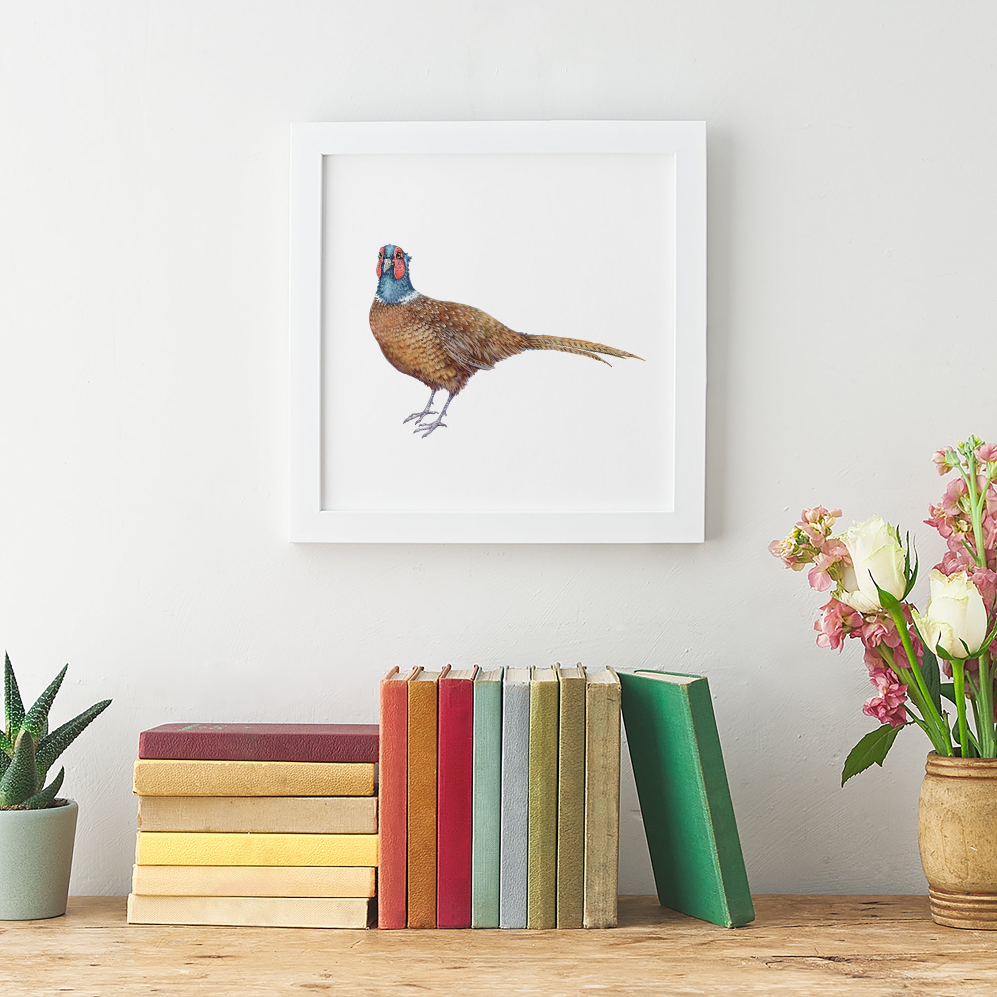 'The Pheasant' Fine Art Framed Print In Luxury Box